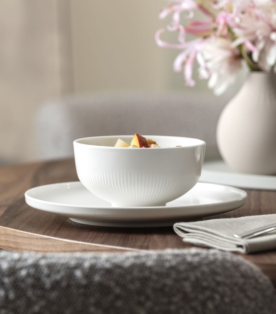 Porcelain Afina Bowl (13cm) WHITE Image 2