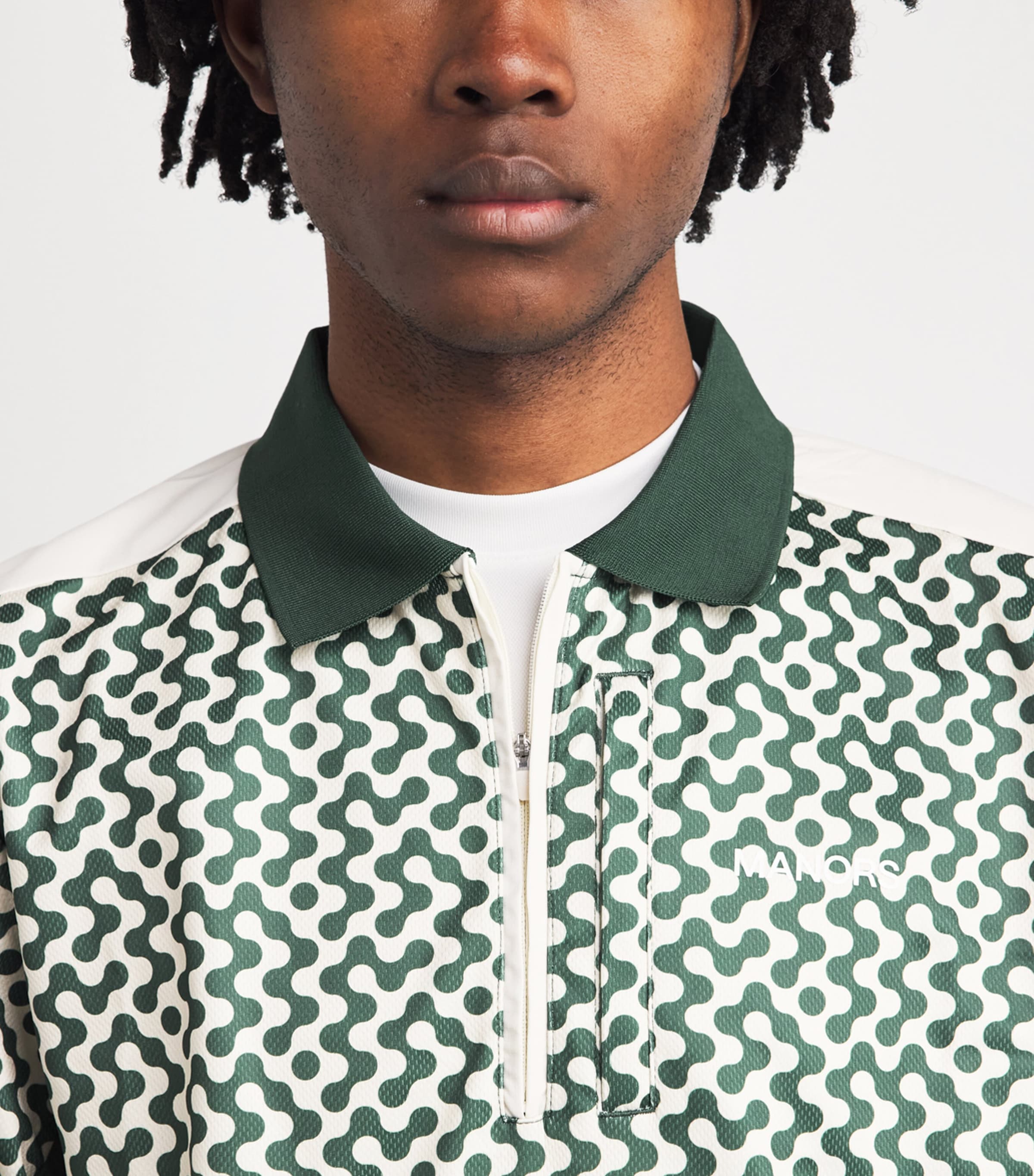 Manors Mens Eighteenth Ranger Polo Shirt Pine Green Image 3