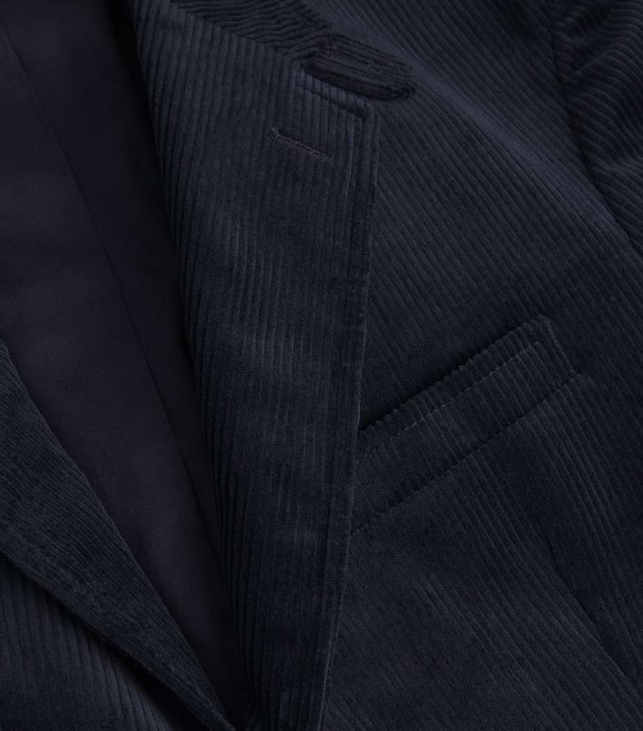 Polo Ralph Lauren Mens Cotton Corduroy Blazer Navy Image 5