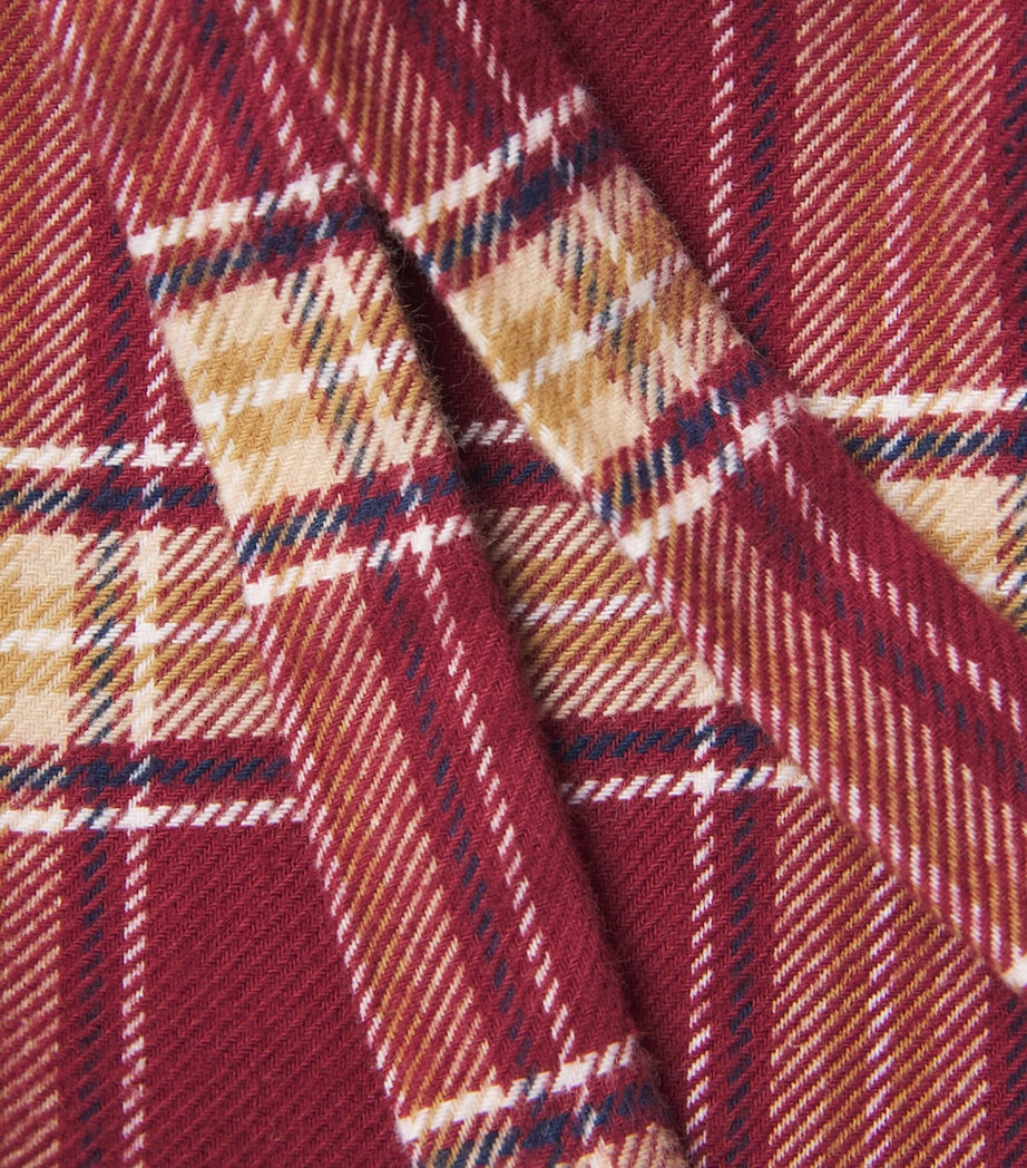 Cotton Kelburn Pyjama Trousers 48 BURGUNDY Image 5