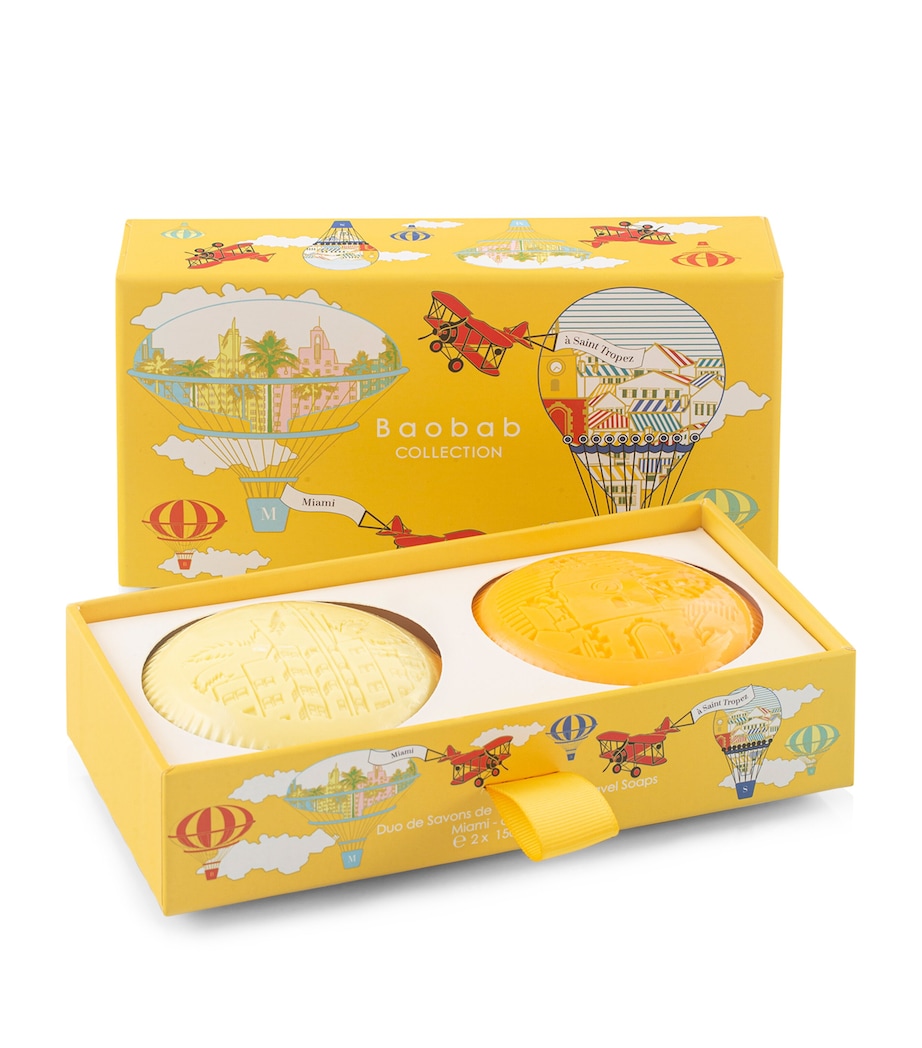 Baobab Collection Miami and À Saint-Tropez Soap Gift Set Image 2