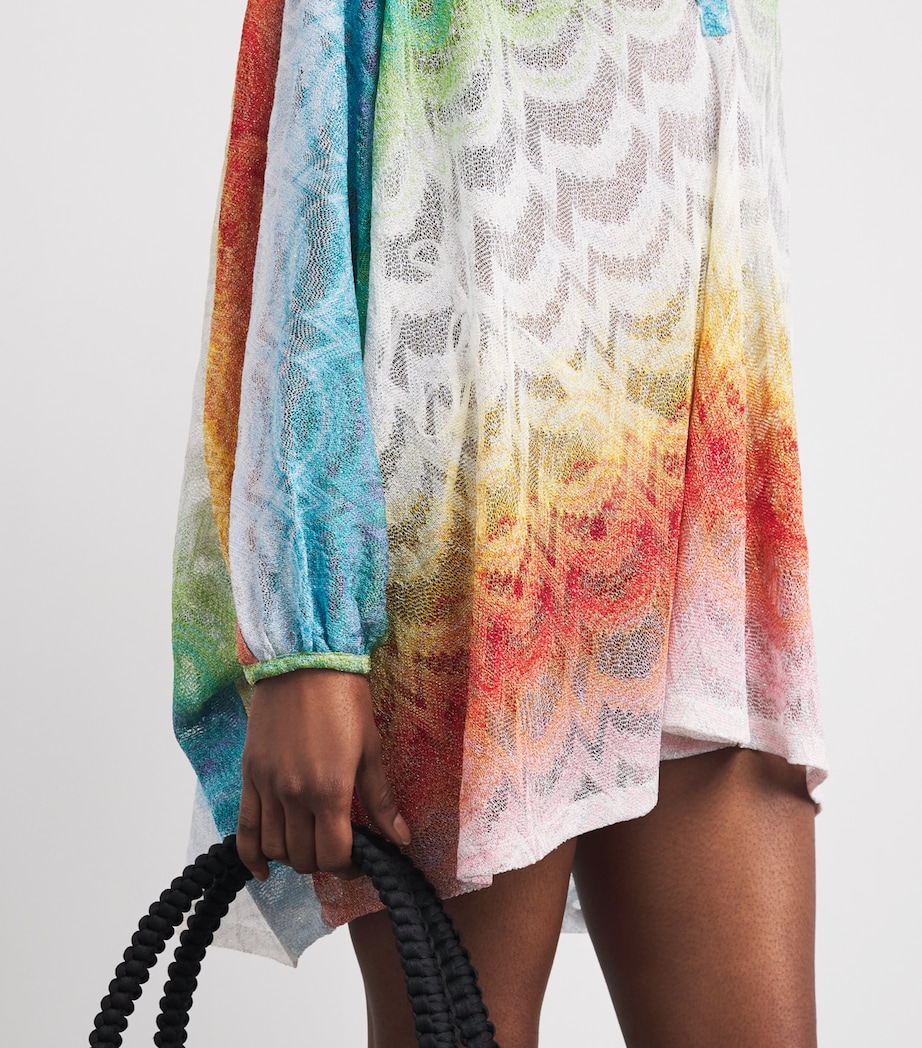 Zigzag Mini Kaftan Dress SM9X1MULTICOLOR Image 4