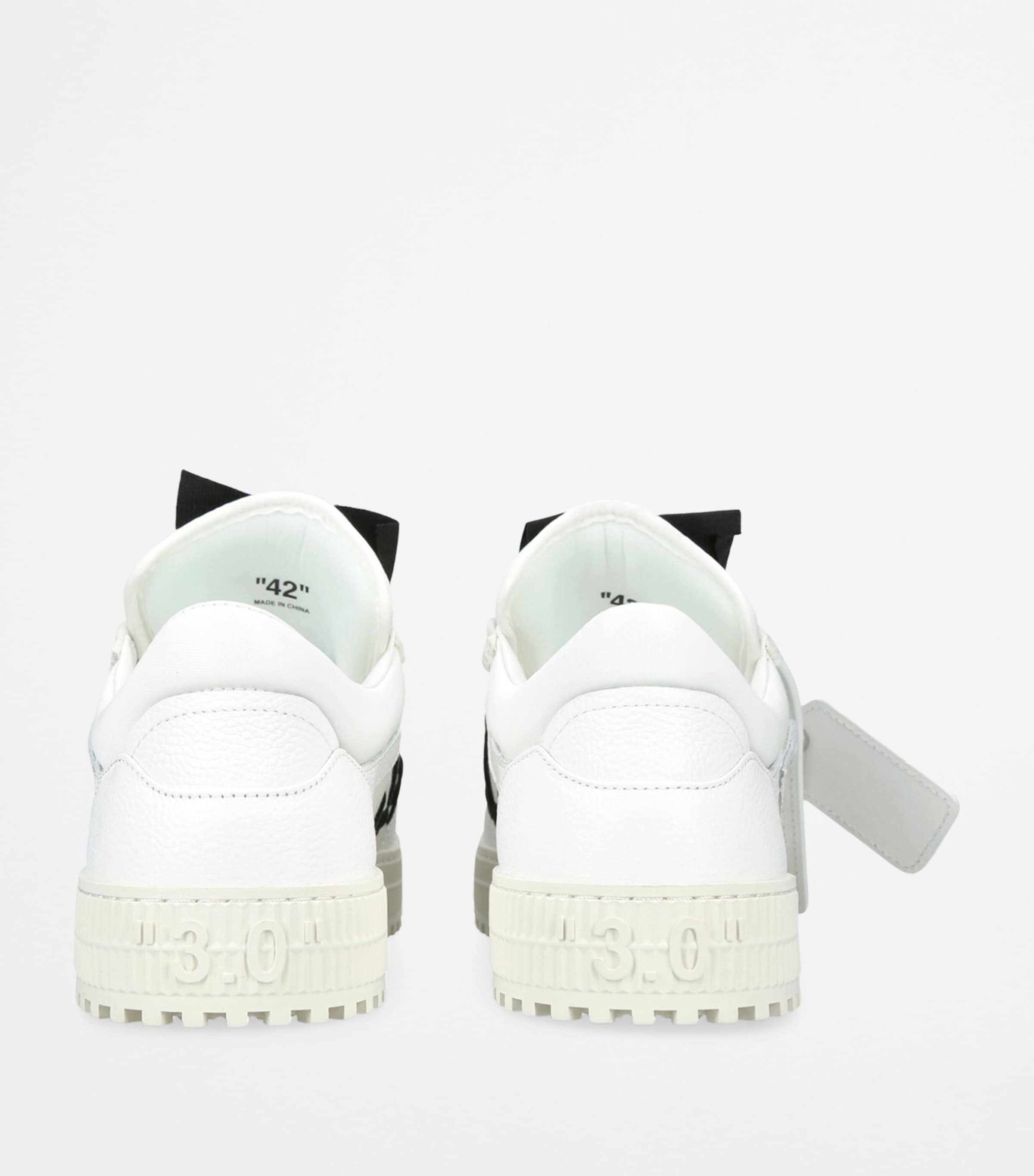Off-White Leather Low 3.0 Sneakers White Image 2