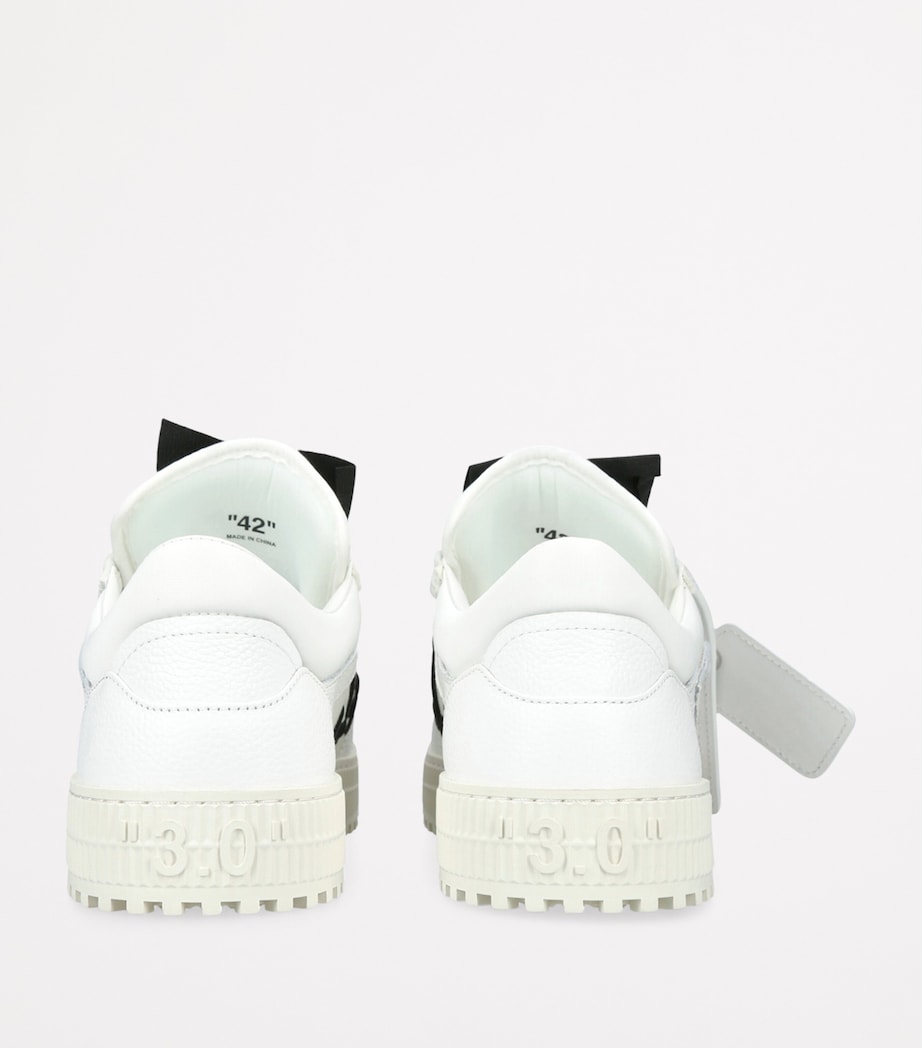 Off-White Leather Low 3.0 Sneakers White Image 2