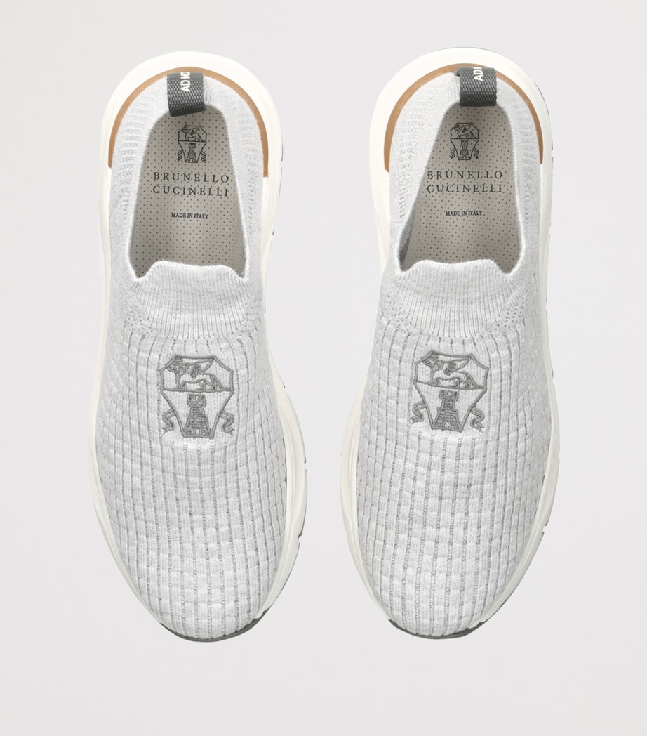 Cotton Crest Sneakers GREY Image 4