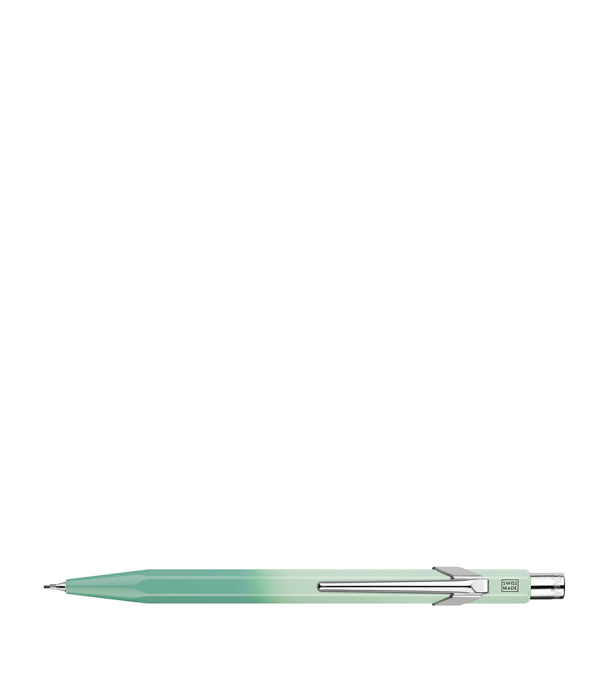 Caran D'ache Misty Forest Ballpoint Pen And Mechanical Pencil Set