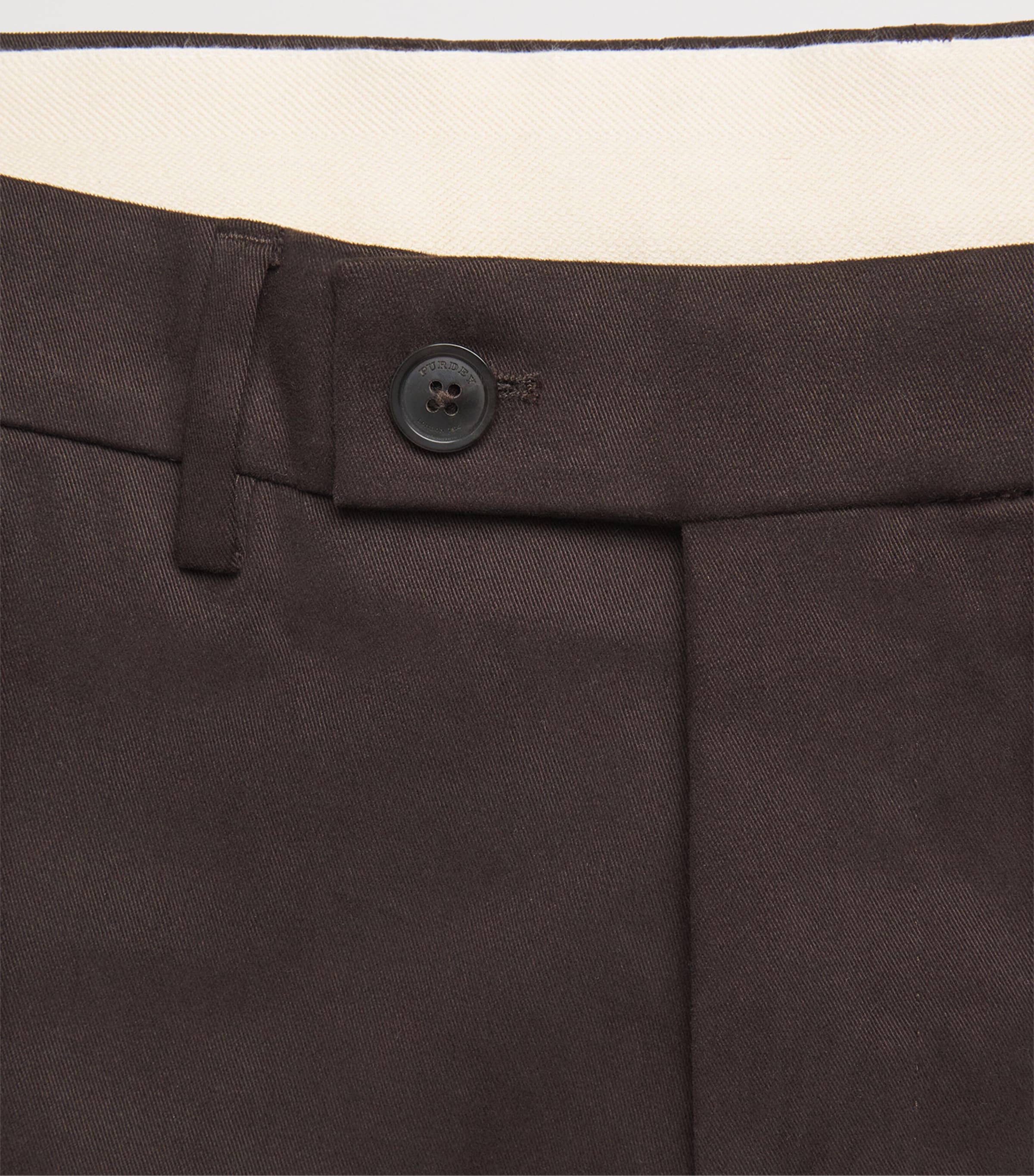 Cotton Trousers WALNUT Image 5
