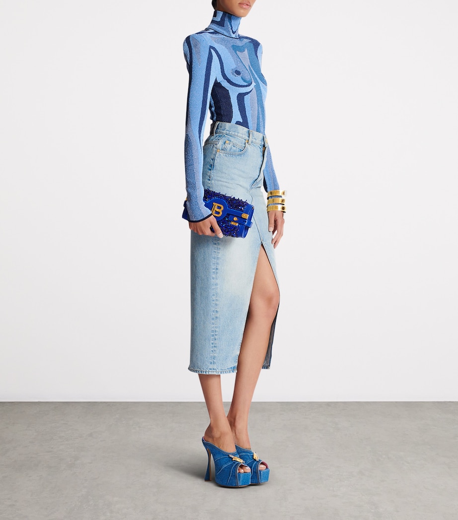 B-Buzz 23 Clutch Bag 6CW BLEU LECTRIQUE Image 7