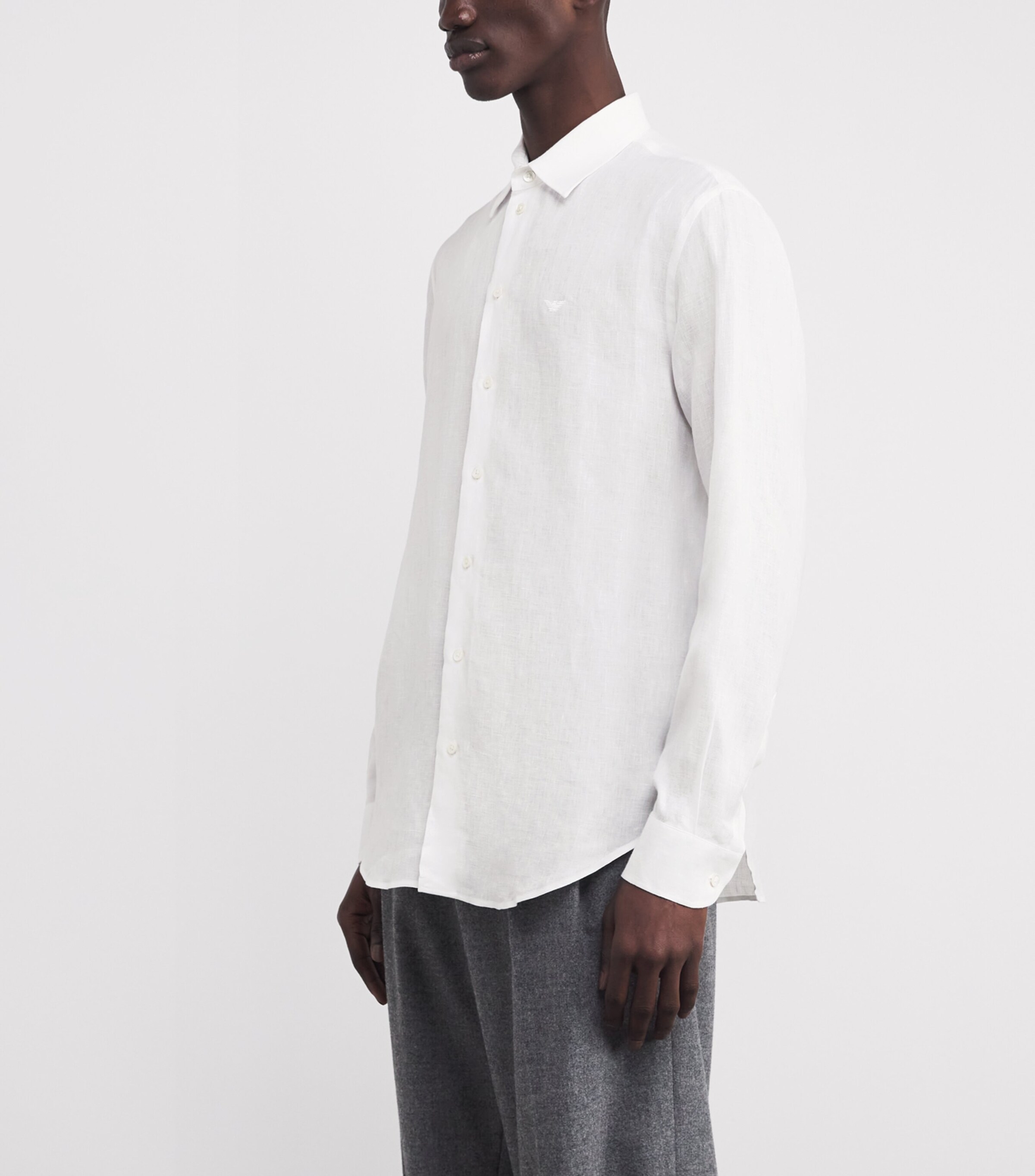 Linen Logo Shirt 100 Image 3