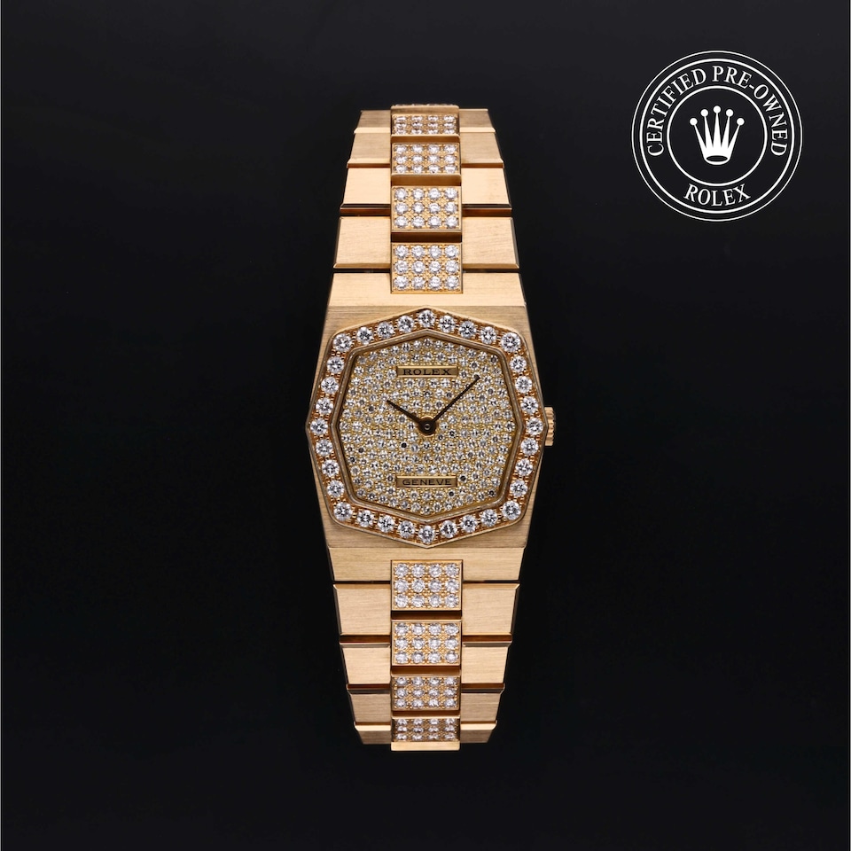 Rolex Certified Pre-Owned Cellini First II Pave