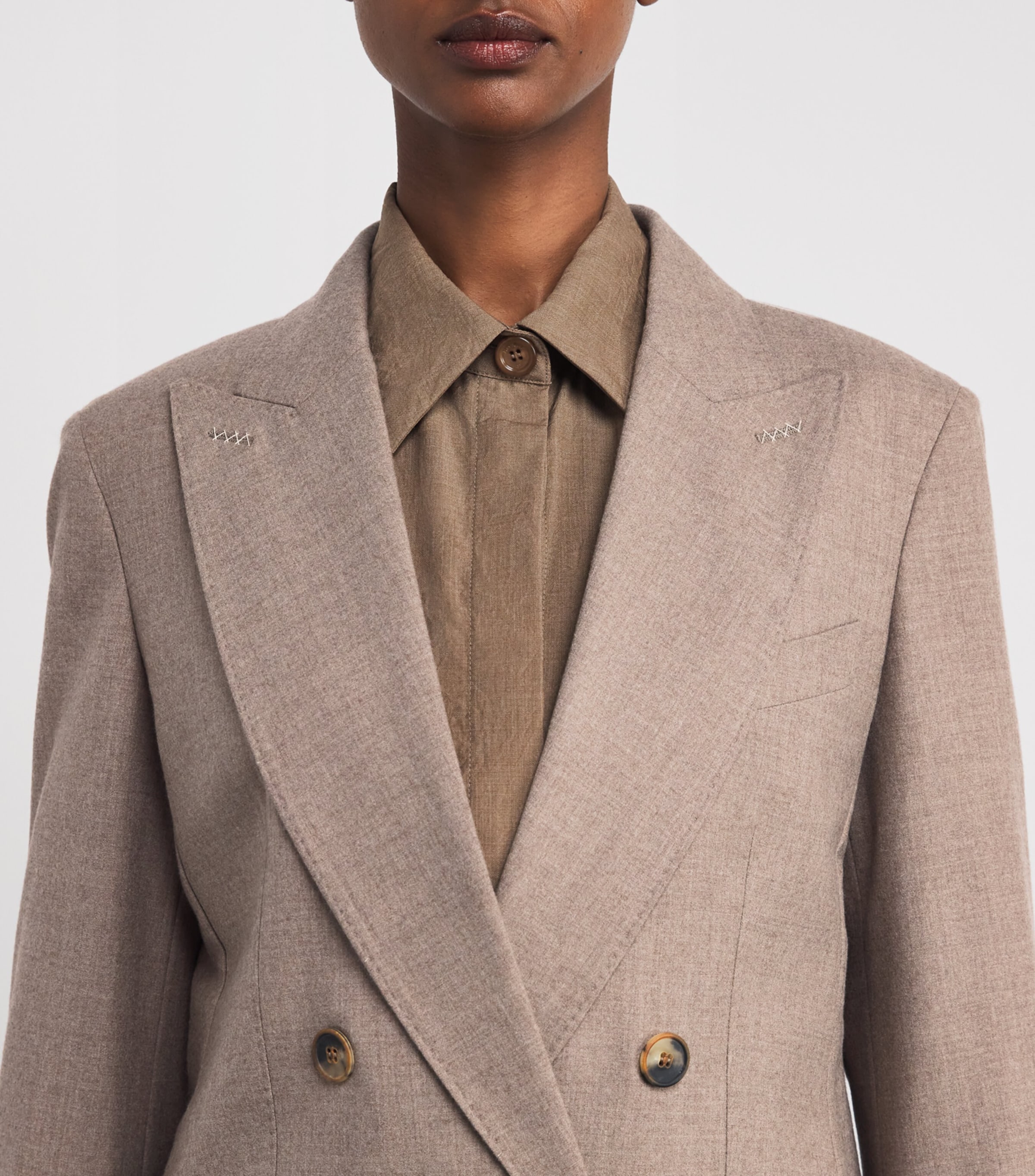 Sartoriale Double-Breasted Blazer TURTLEDOVE Image 6