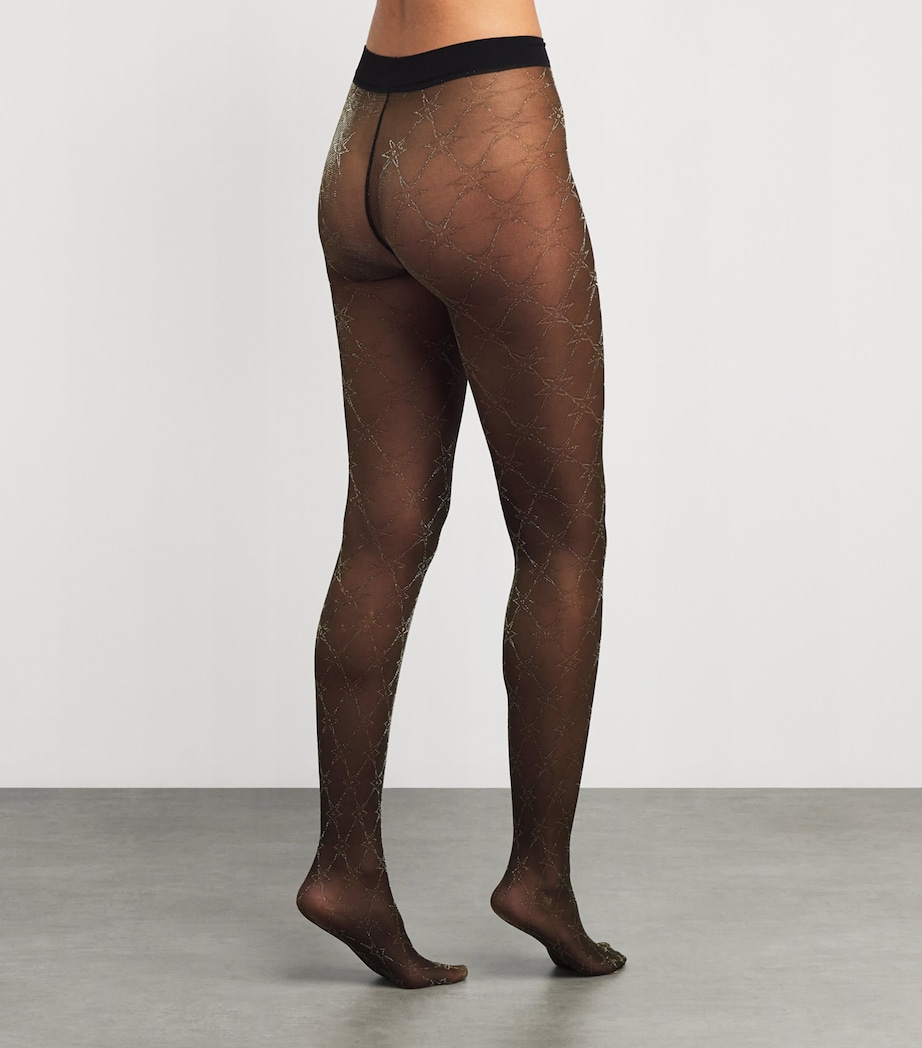 Lurex Galaxy 20 Tights 3335 BLACK/GOLD Image 3