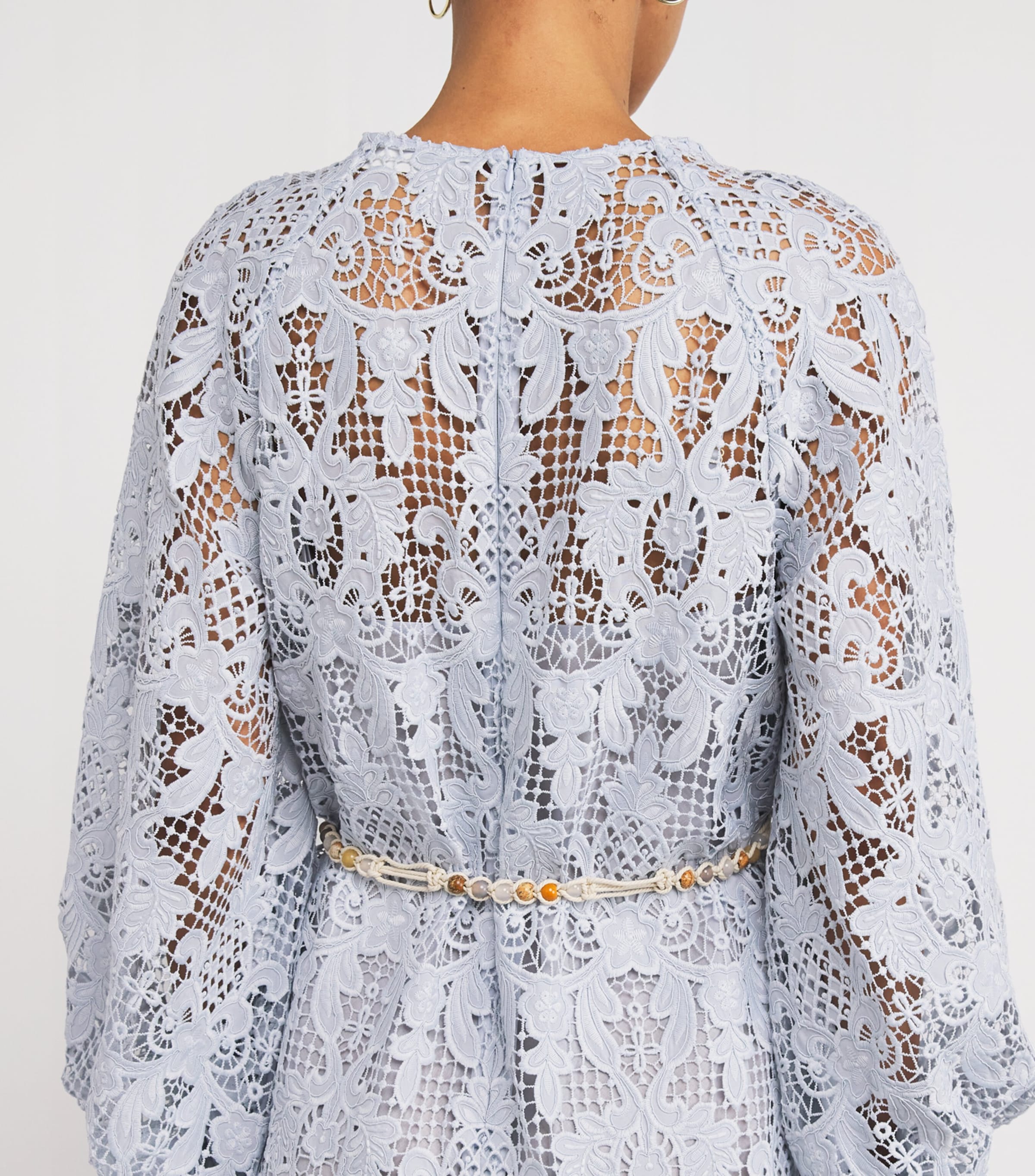 Zimmermann Lace Coco Mini Tunic Dress | Harrods HK