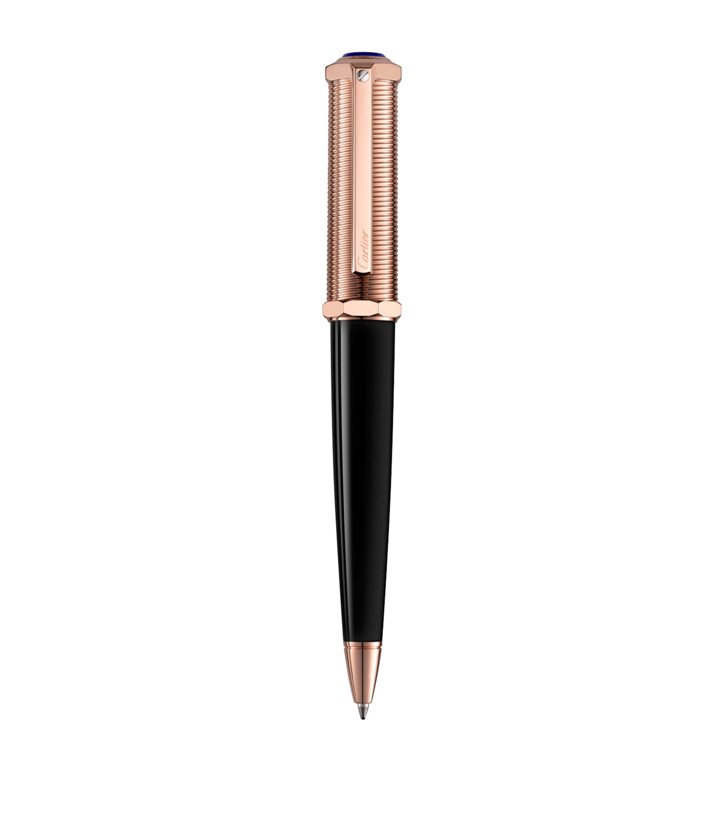 Santos-Dumont Ballpoint Pen BLACK & ROSE GOLD Image 1