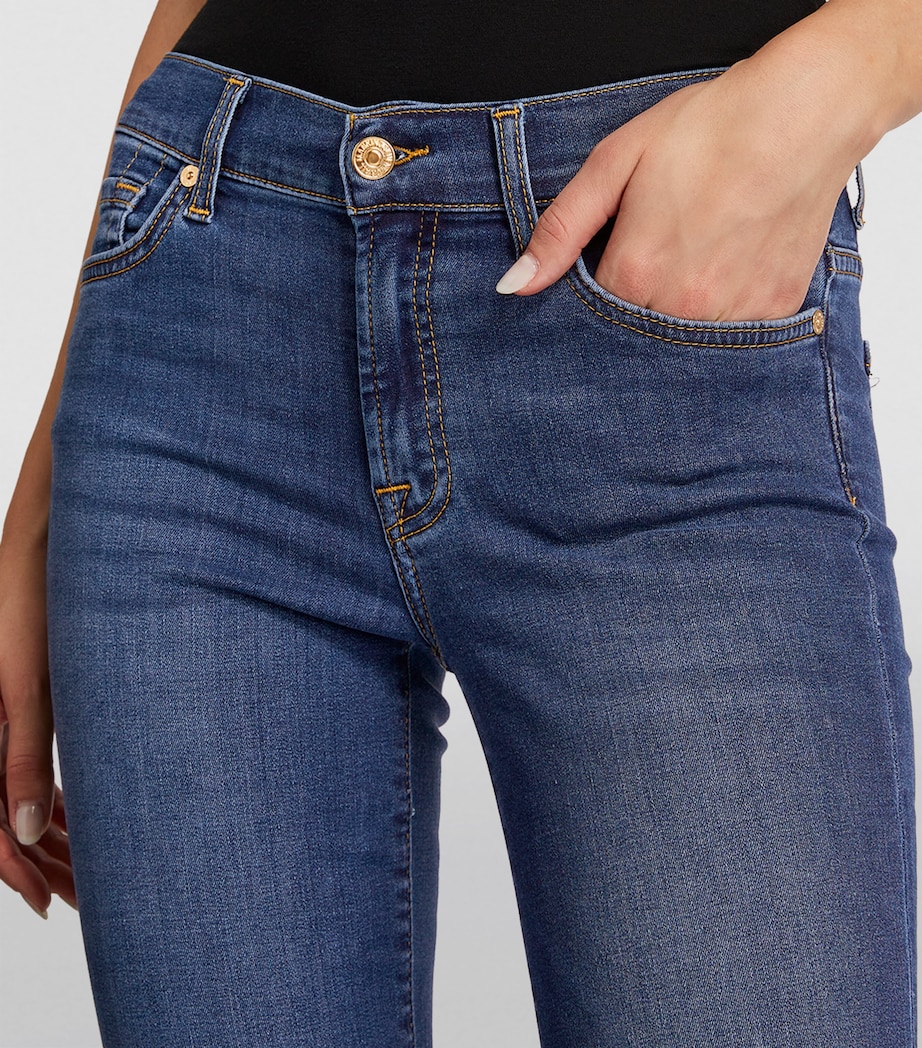 B(Air) Roxanne Slim Jeans MID BLUE Image 7