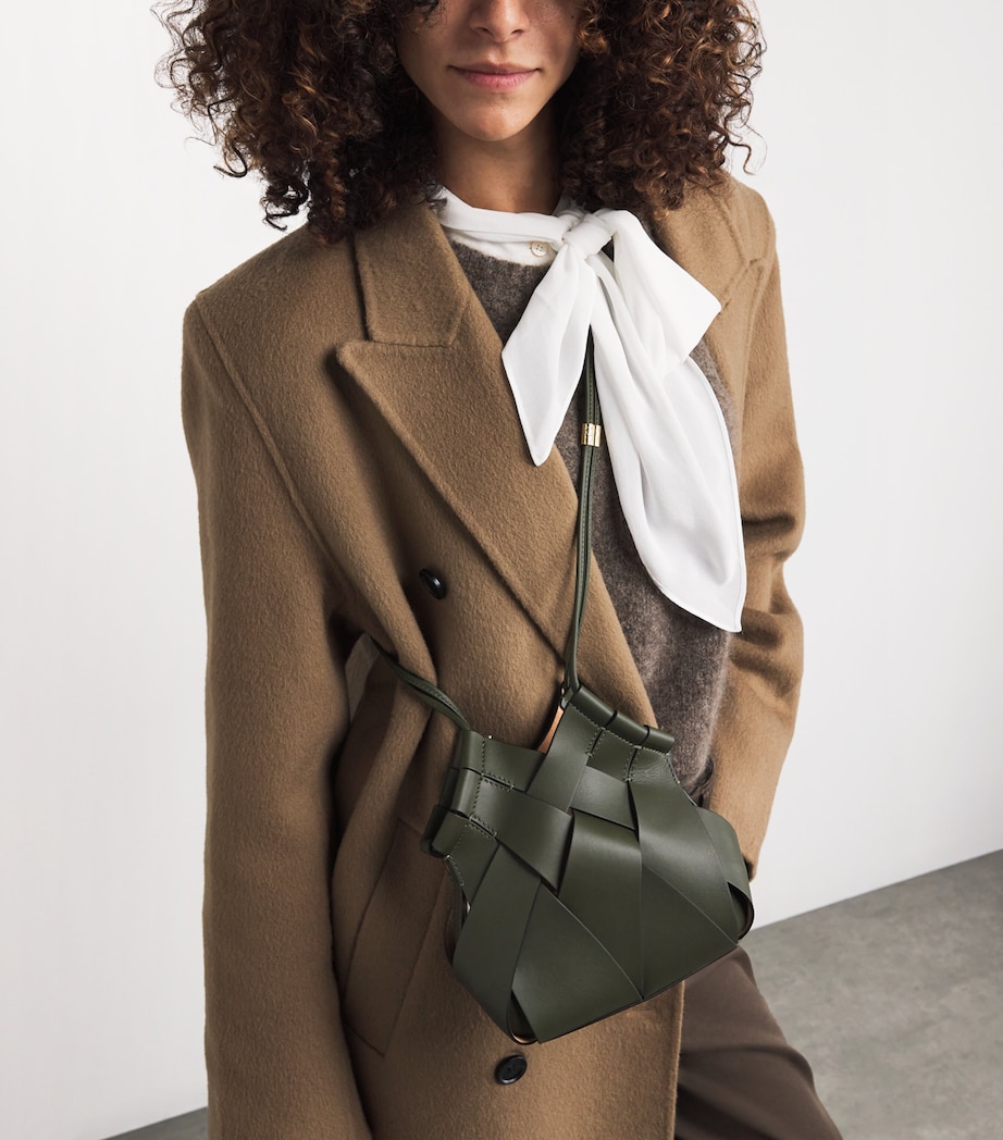 Leather Charlotte Cross-Body Bag MILITAIRE Image 5
