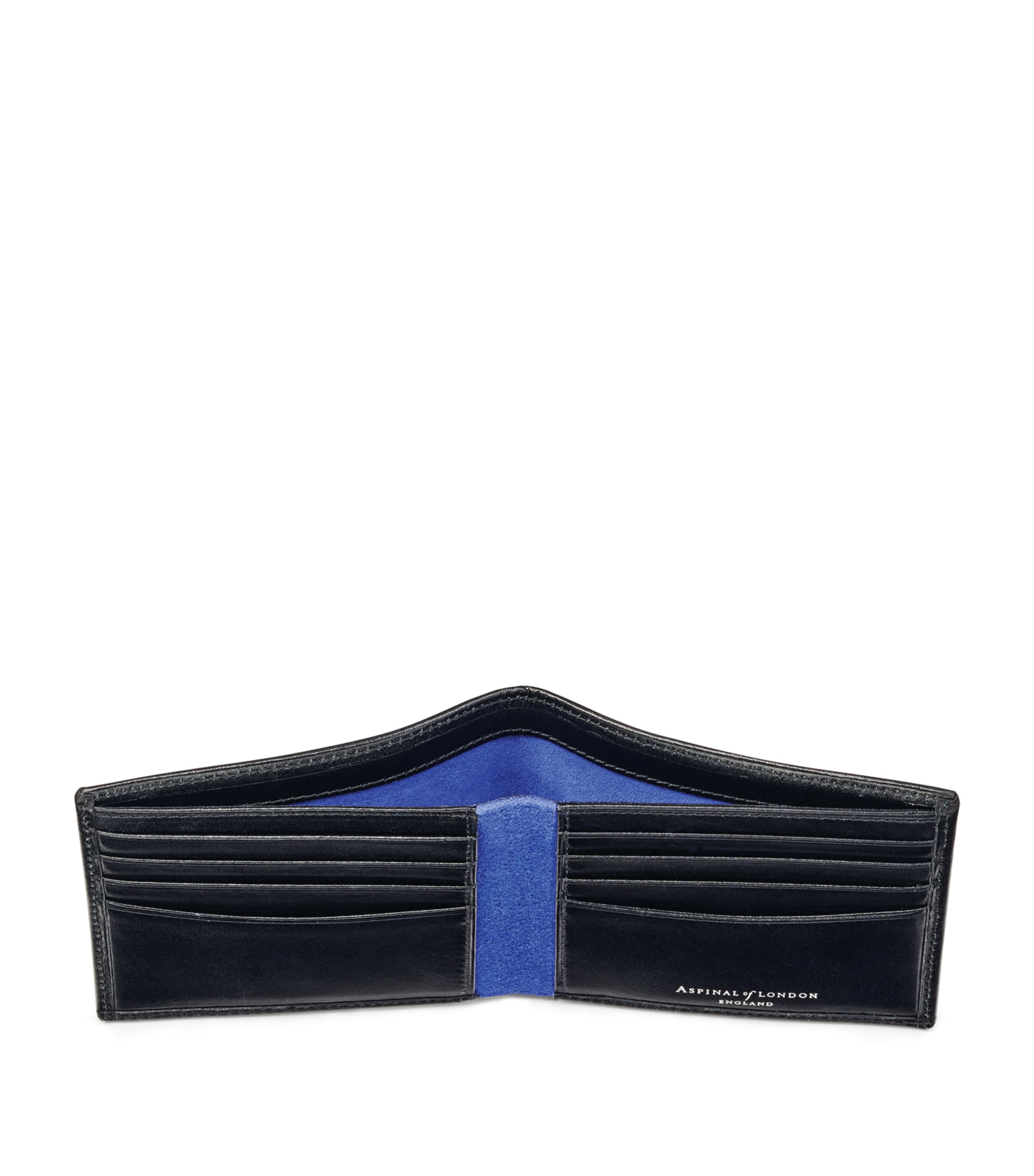 Leather Bifold Wallet BLACK Image 3