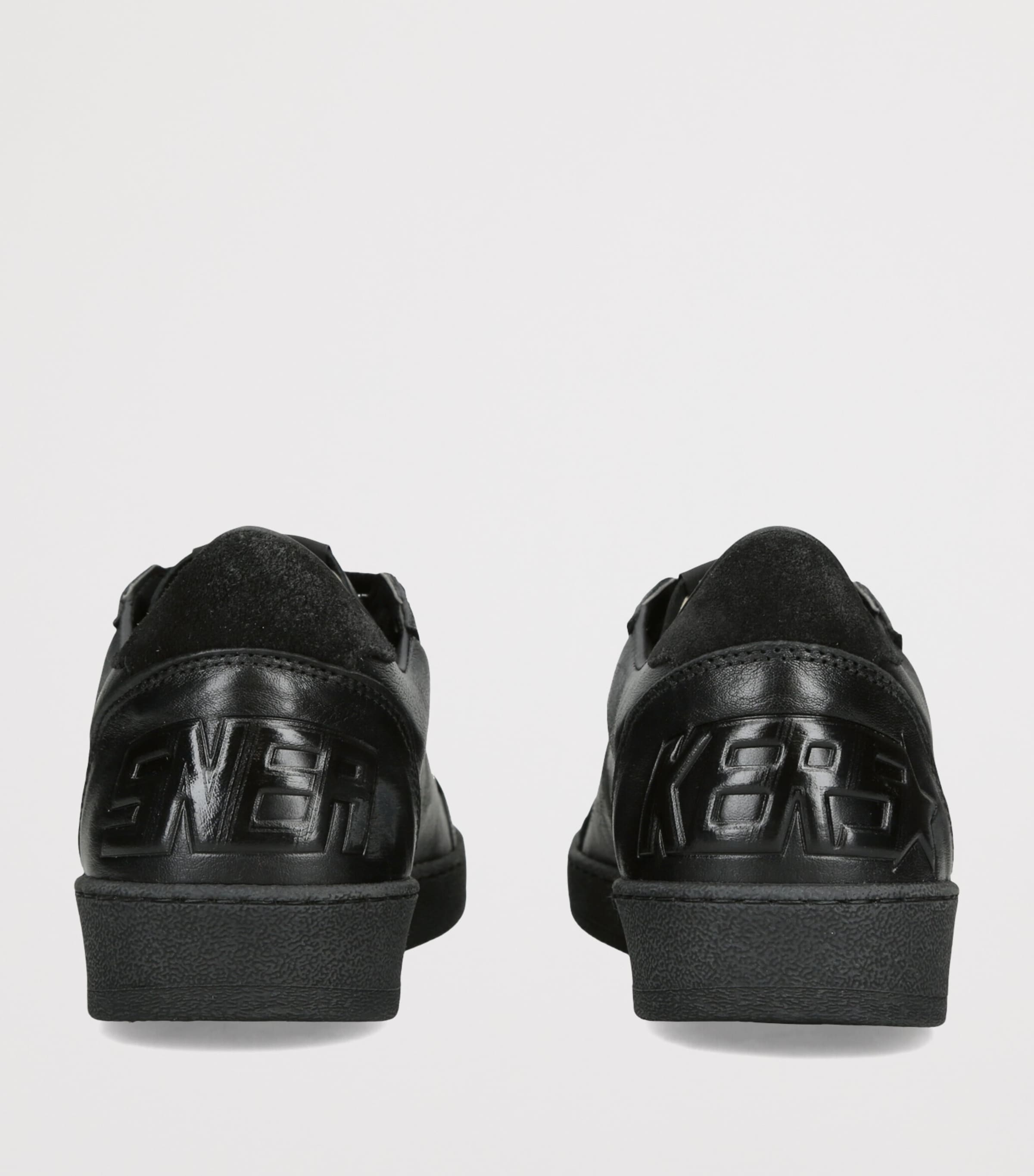 Golden Goose Nappa Leather Ball Star Sneakers Black Image 4