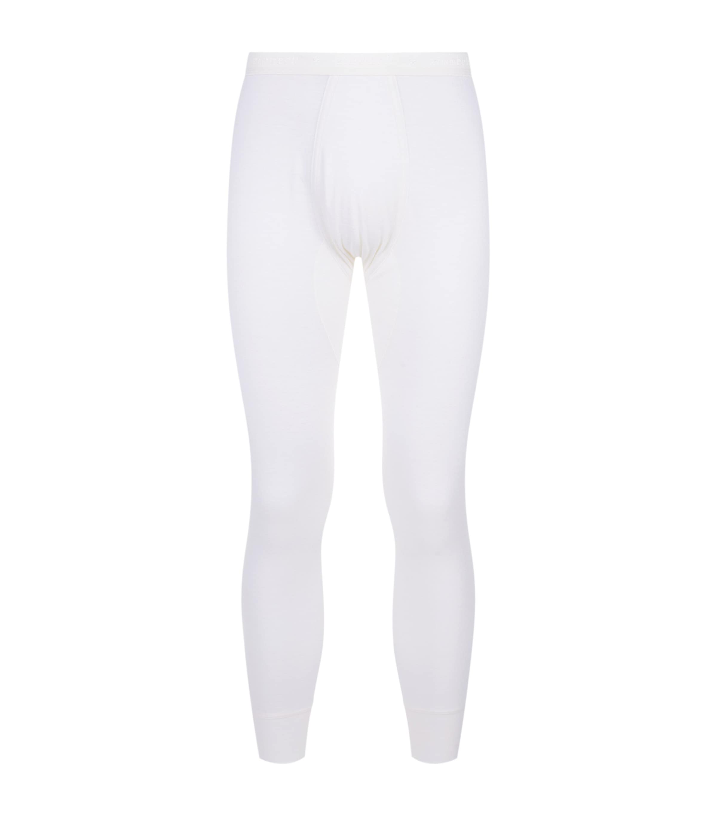 Zimmerli Wool and Silk Long Johns | Men Clothing | Nightwear | Pyjamas | Designers | Zimmerli