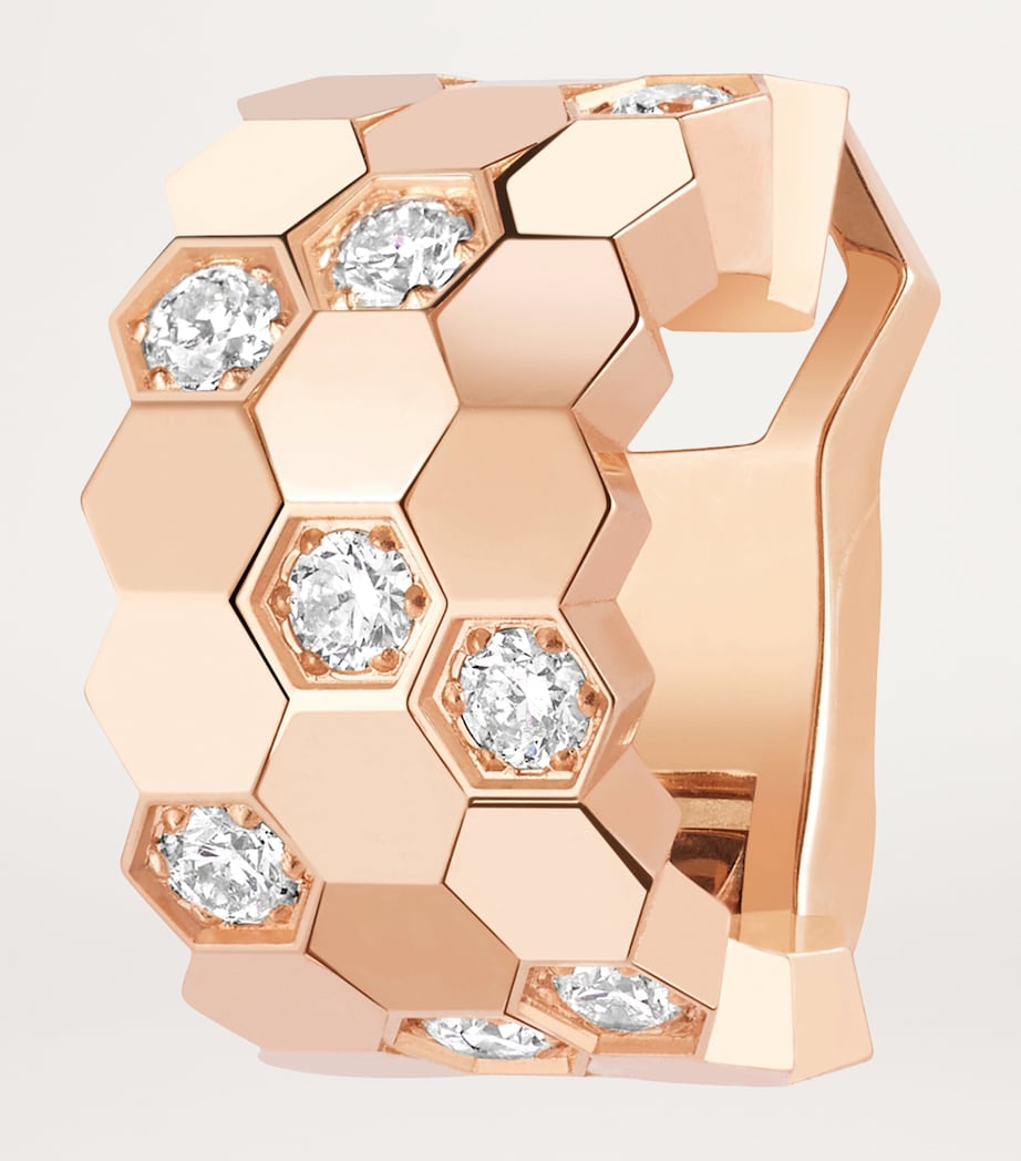 Rose Gold and Diamond Bee de Chaumet Ear Cuff PINK GOLD Image 3