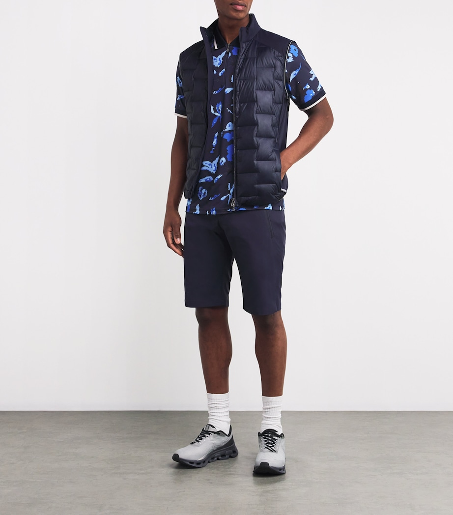 Bogner Mens Down Quilted Dallin Gilet Navy Image 2
