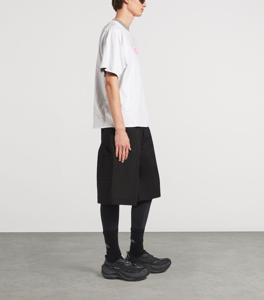 Balenciaga Mens Cotton Reversible T-Shirt Image 4