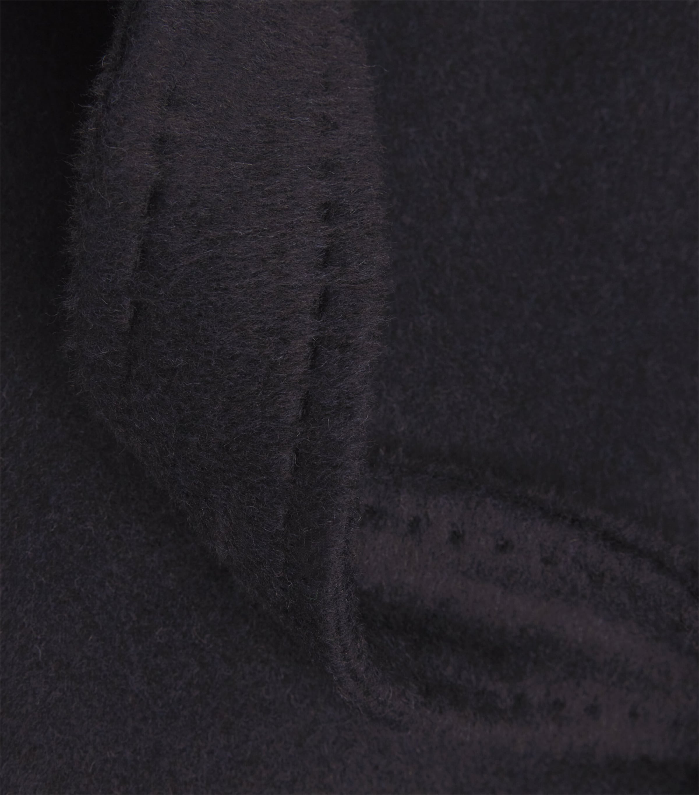 Wool-Alpaca-Blend Belted Coat NAVY Image 5