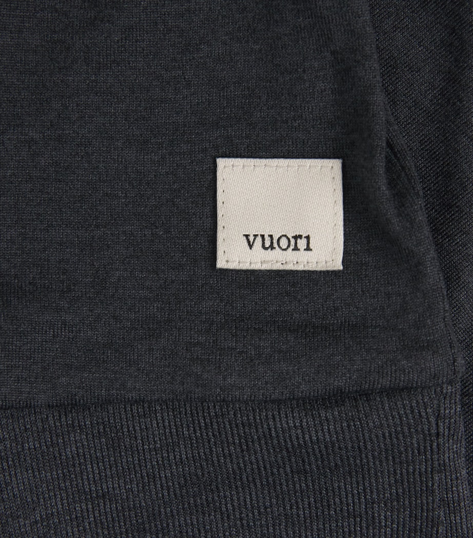 VUORI Womens Technical Daydream Long-Sleeve T-Shirt Black Image 6