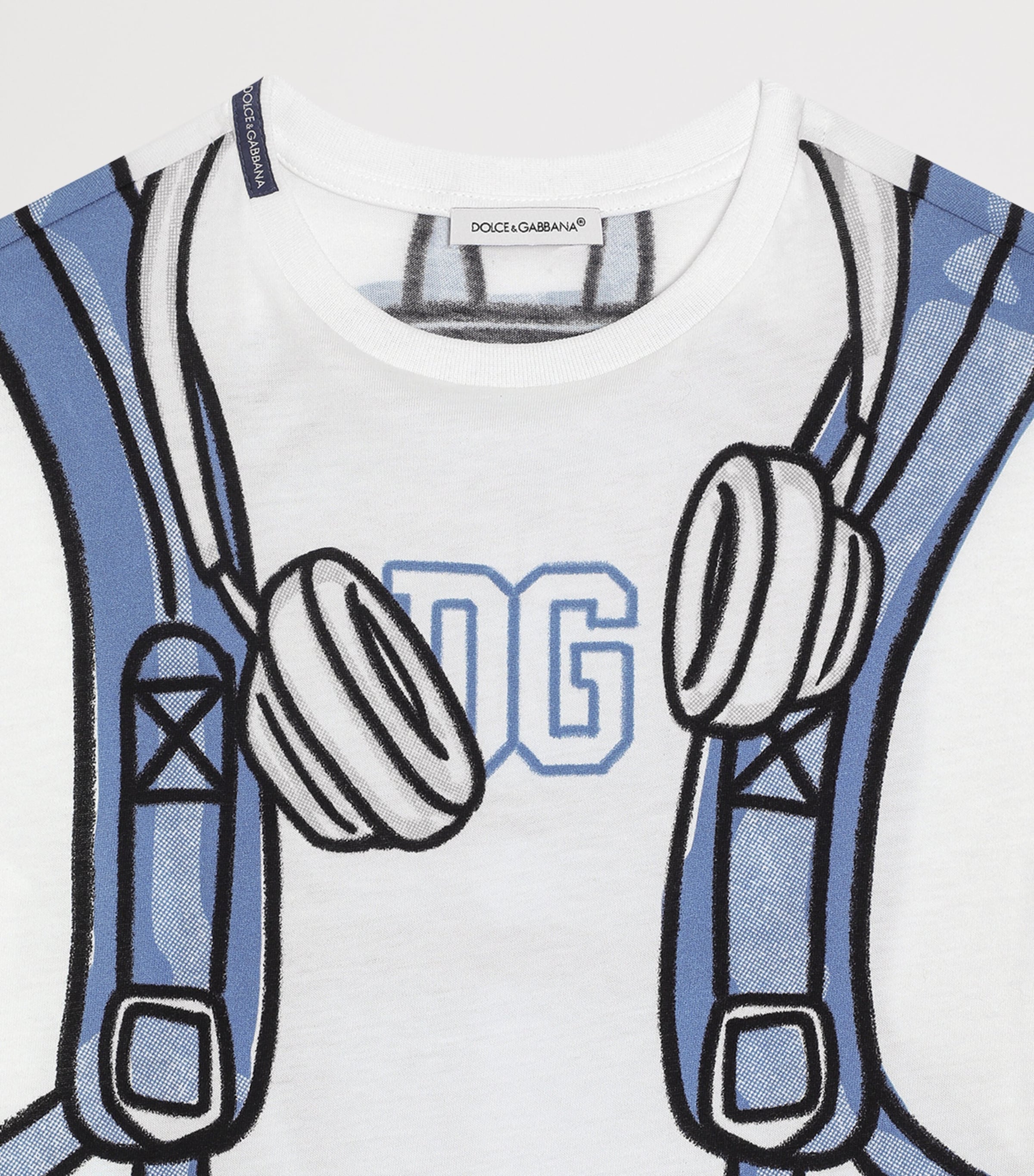 Cotton Backpack Print Oversized T-Shirt (8-12 Years) HA5QM-ZAINO Image 4