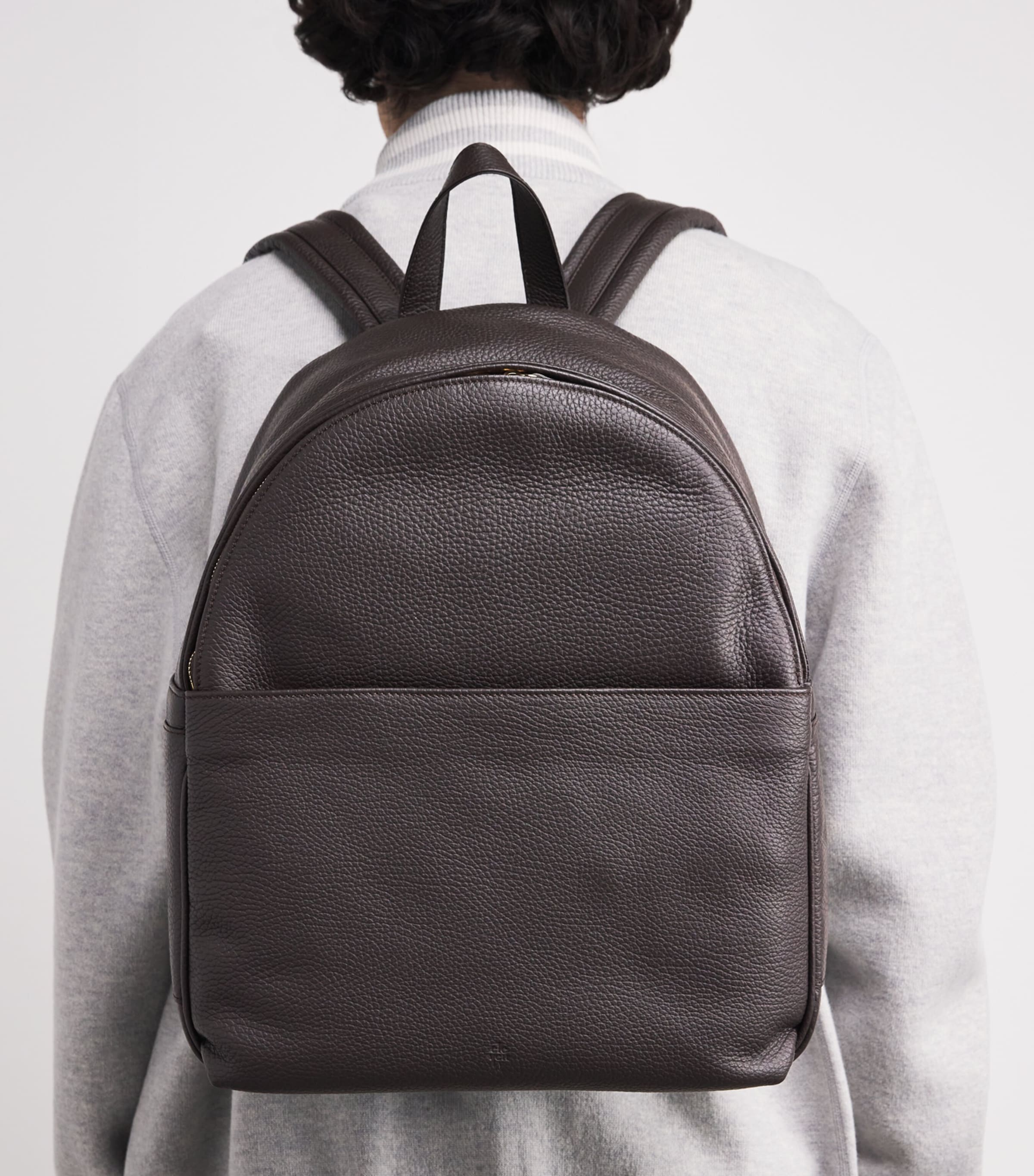 Leather Backpack CACAO Image 2