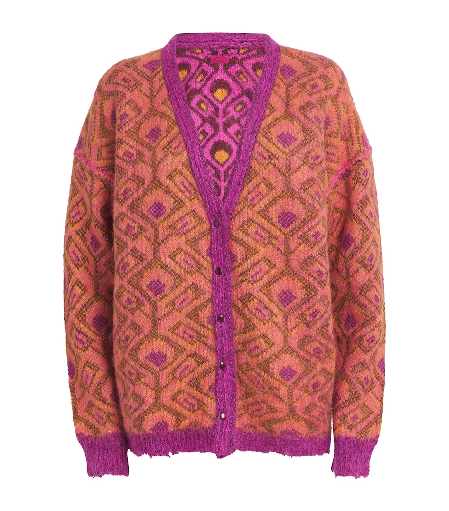 The Double Face Cardigan BIRDS OF PARADISE Image 1