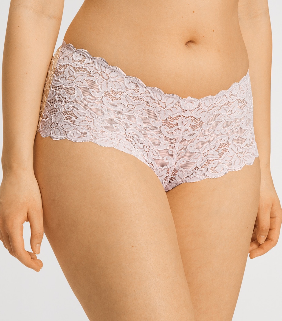 Moments Lace Boy Shorts HONEYDEW Image 2