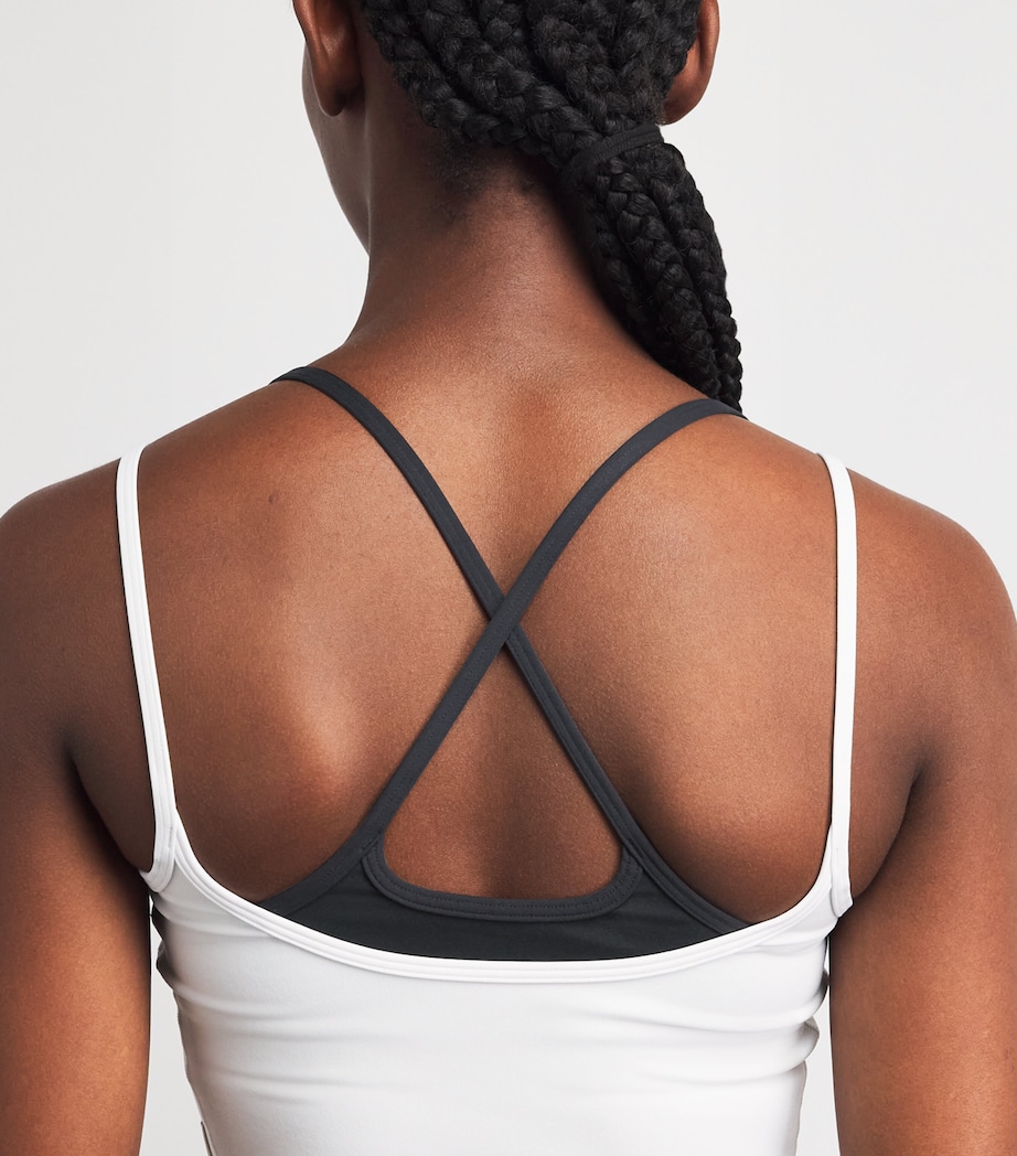 VUORI Womens Daily Layered Tank Top White Image 3