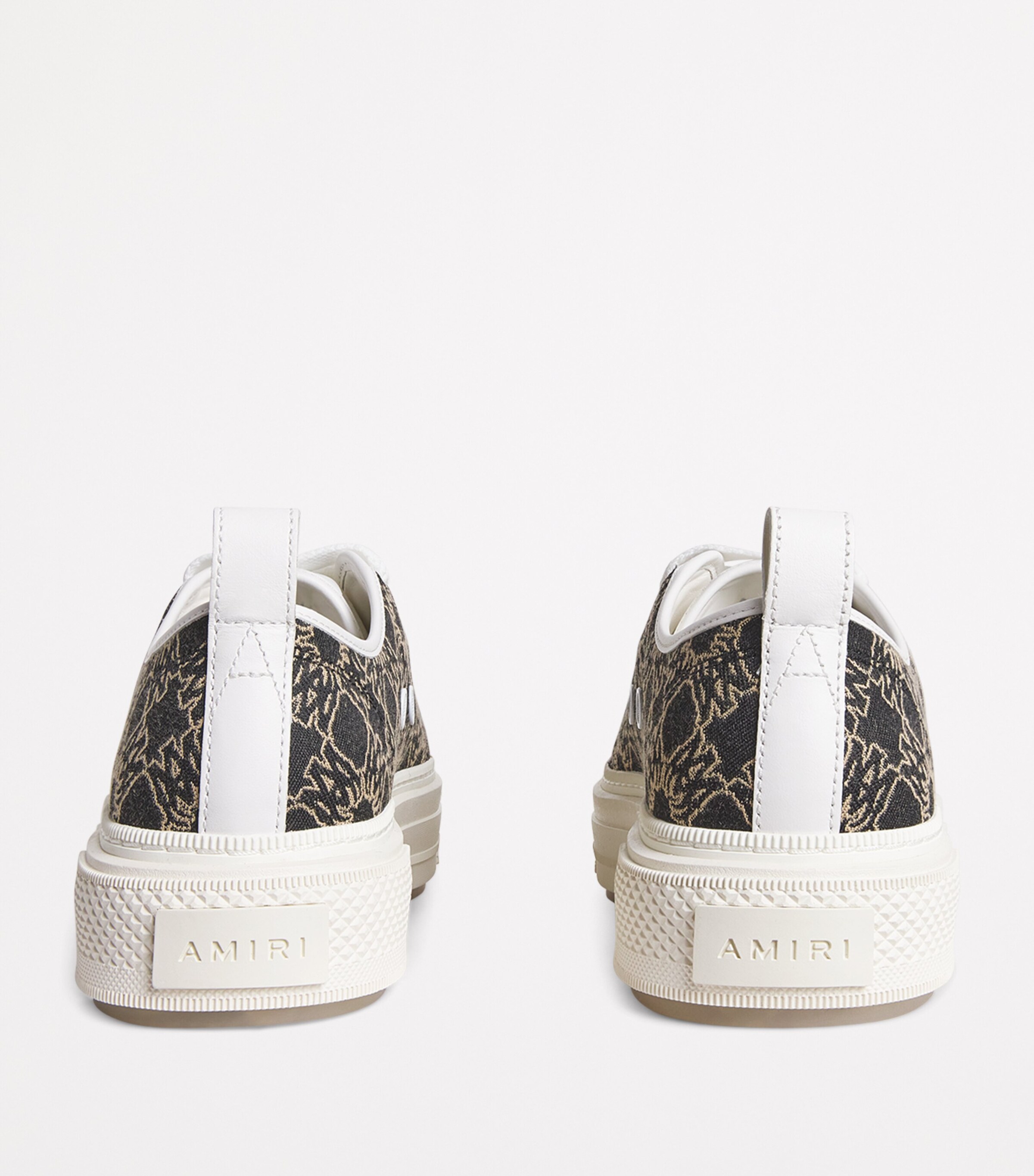 【AMIRI】ホワイト＆ブラックMA Quad Jacquard Court スニーカー Amiri Ma Quad Jacquard Court Sneakers in Black for Men | Lyst