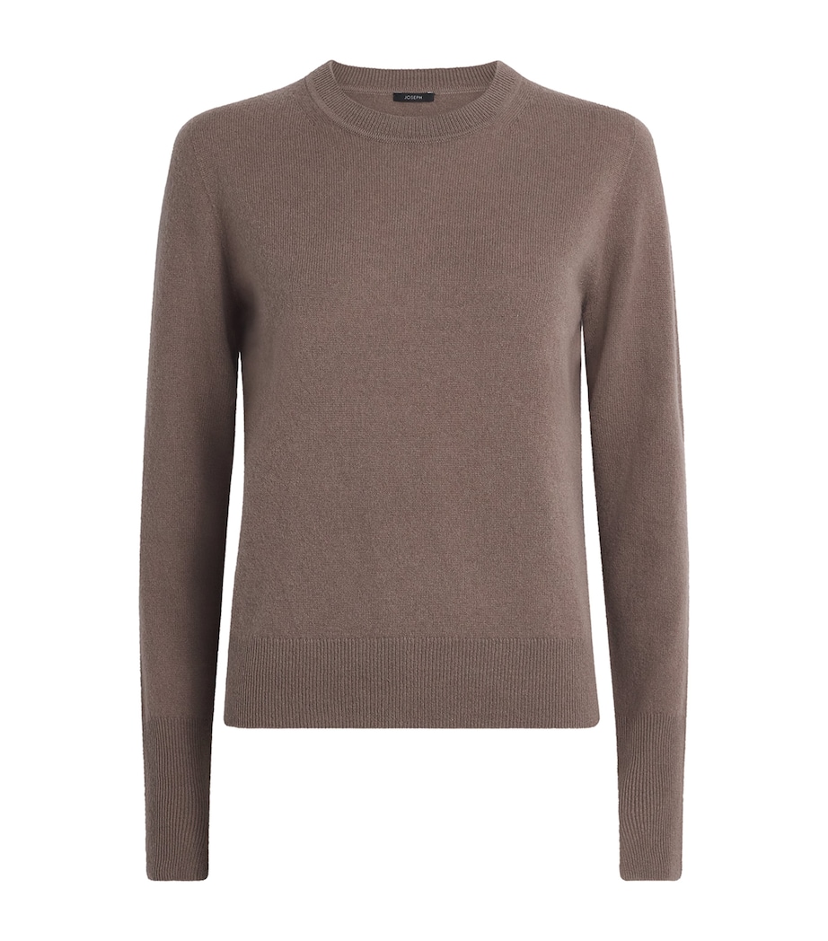 Cashmere Crew-Neck Sweater MUSHROOM Image 1