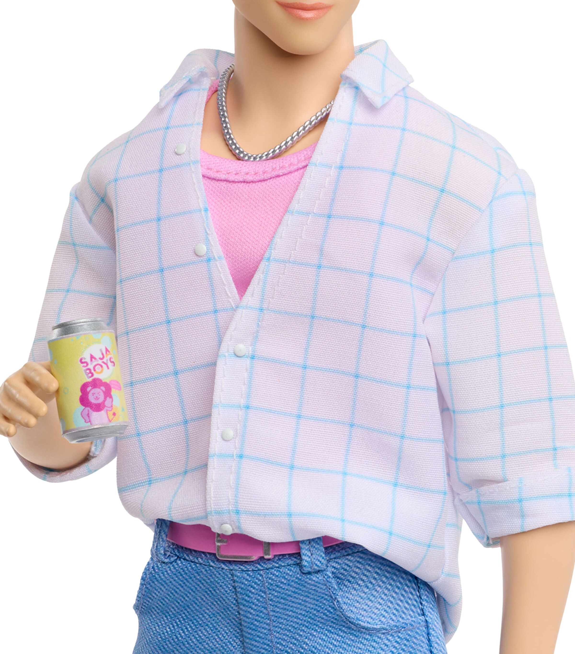 K-pop KPop Demon Hunters Jinu Soda Pop Doll Image 4