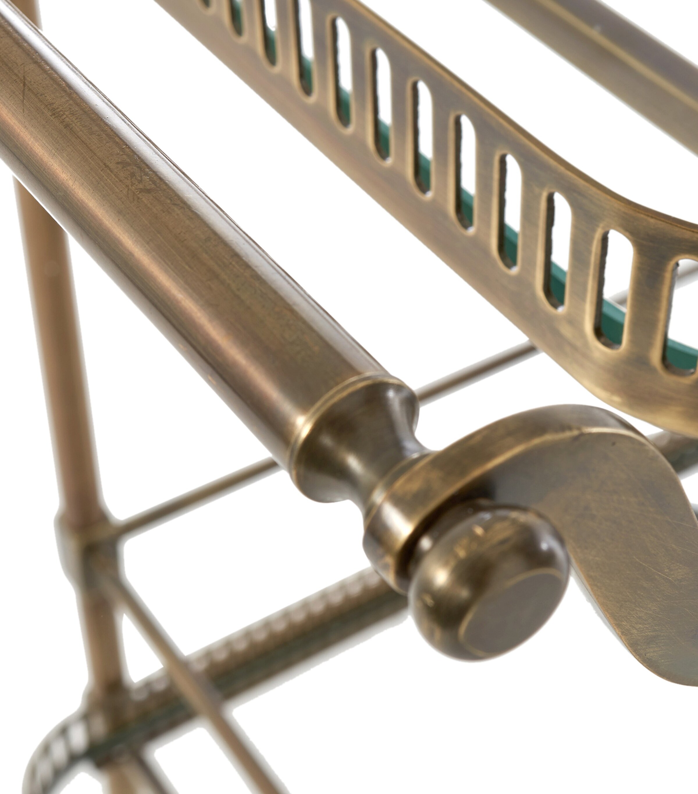 Soho Home Drinks Trolley Brass Image 4