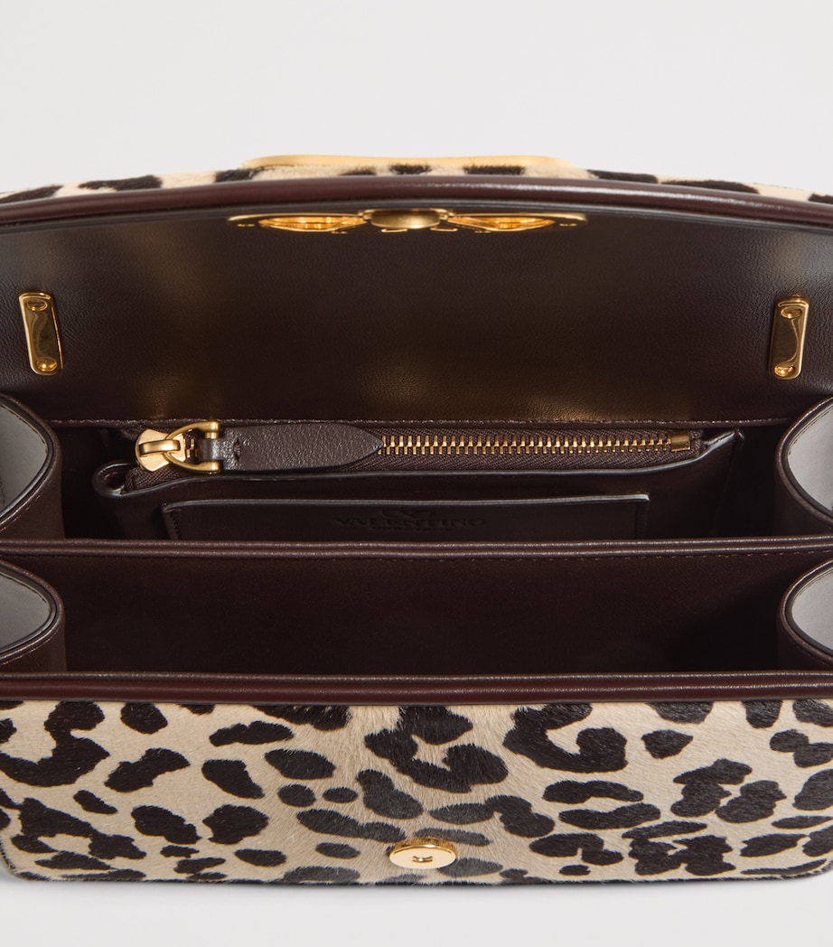 Small Leather Vain Shoulder Bag BRC Image 4