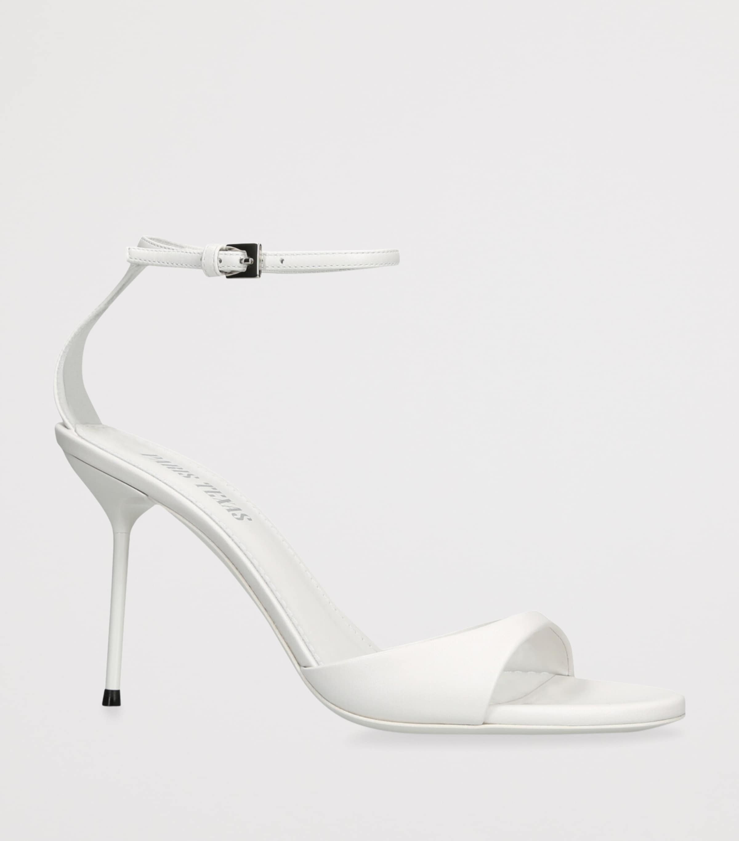 Leather Lidia Sandals 90 WHITE Image 3
