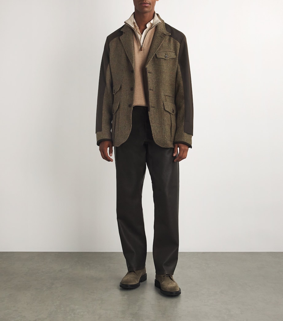 Wool Panelled Jacket MULTI Image 2