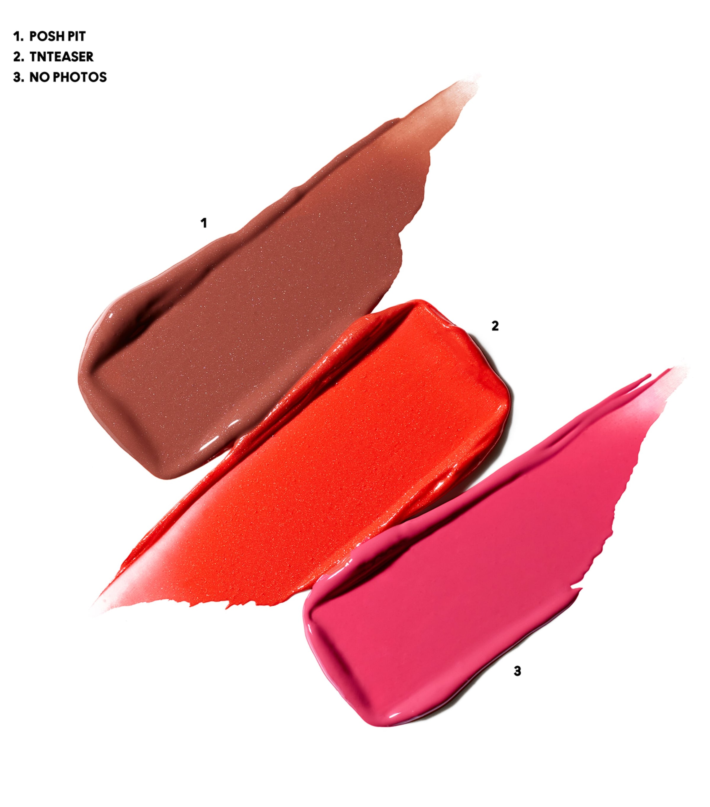 MAC Lustreglass Sheer-Shine Lipstick Trio Gift Set Brights Image 3