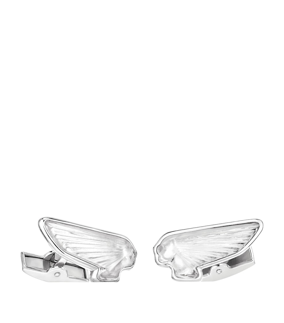 Crystal Arethuse Cufflinks INCOLORE Image 1