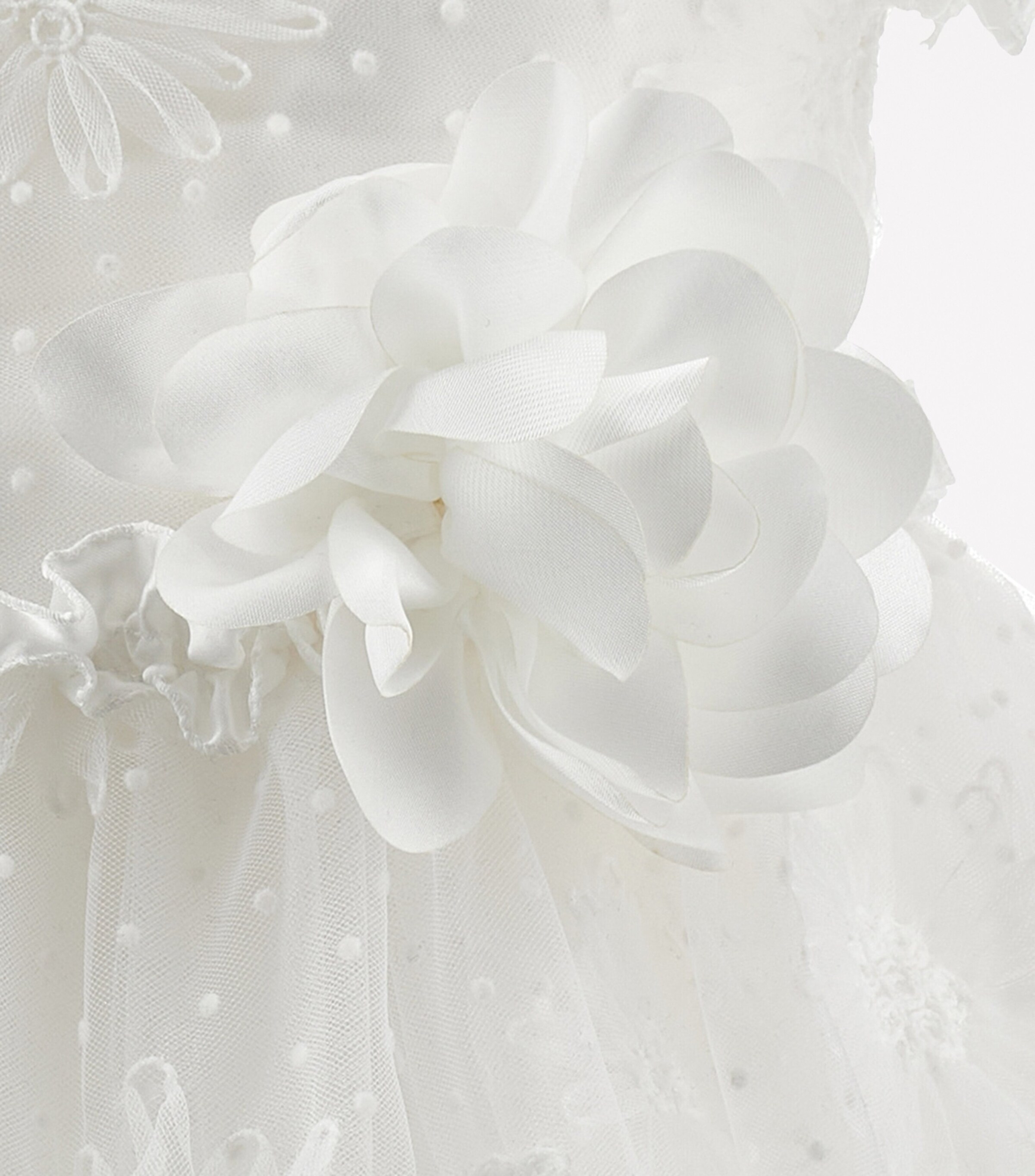 Flower-Appliqué Dress (3-36 Months) PANNA Image 4