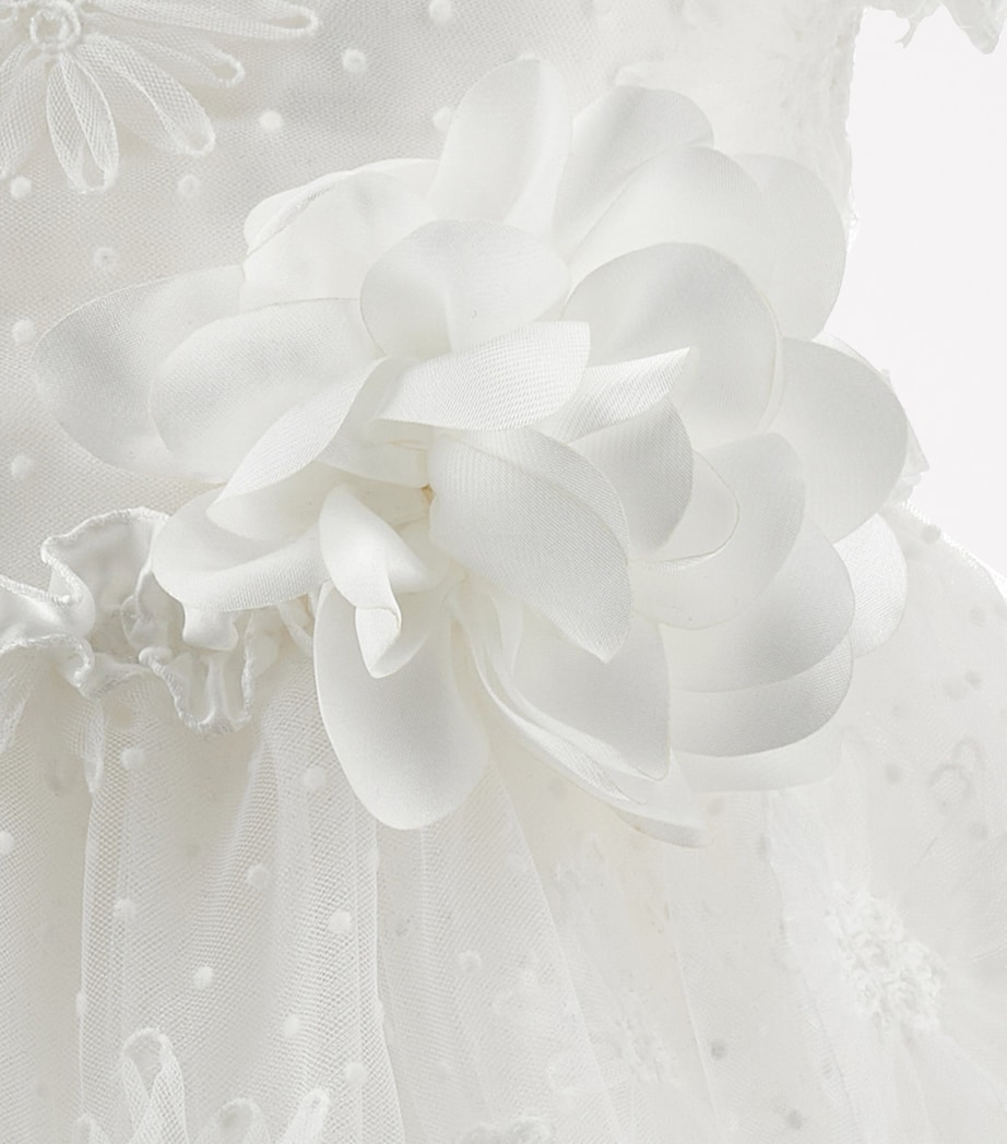 Flower-Appliqué Dress (3-36 Months) PANNA Image 4