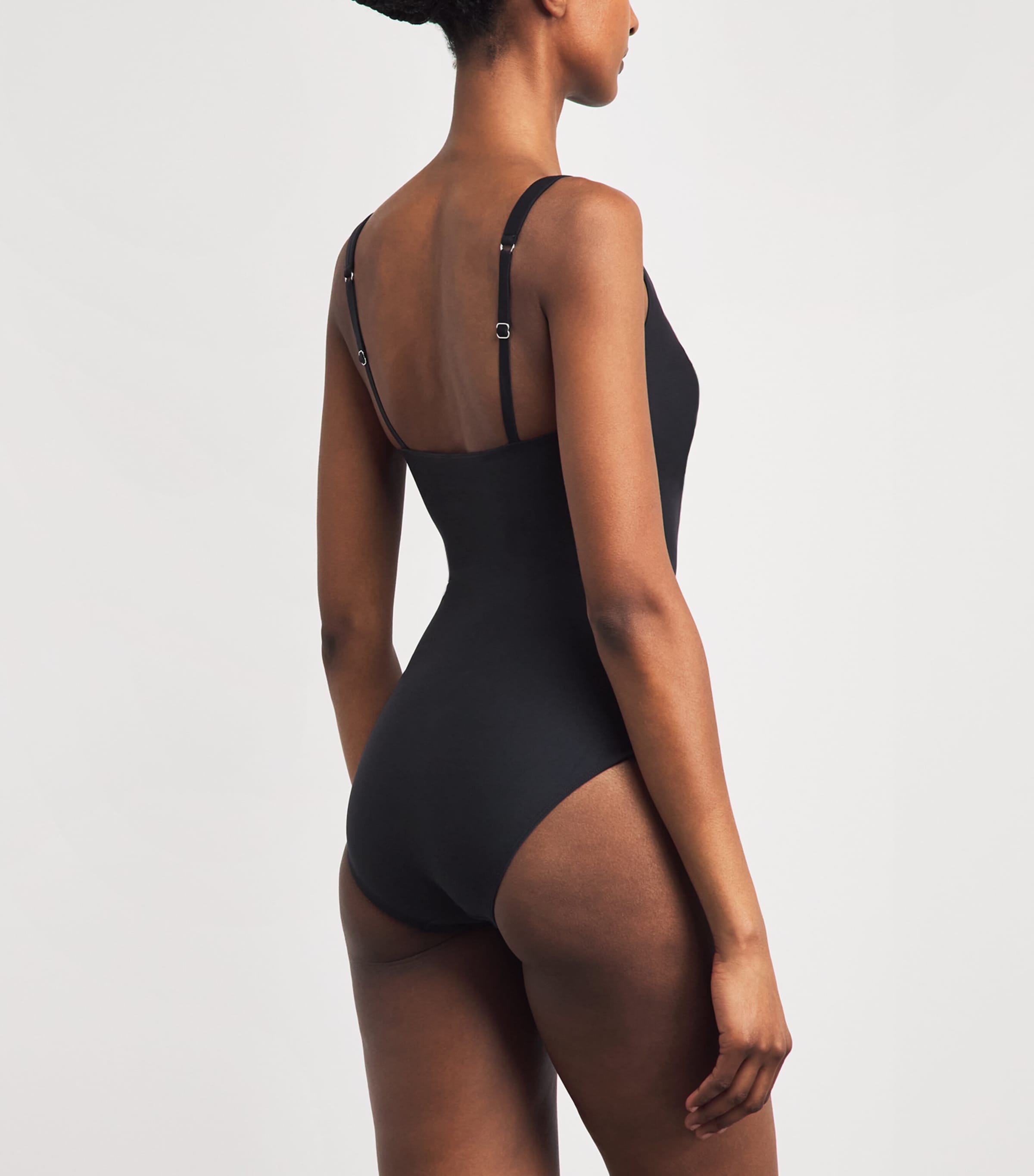 Wolford Womens Mat de Lux Underwired Swimsuit Black Image 3
