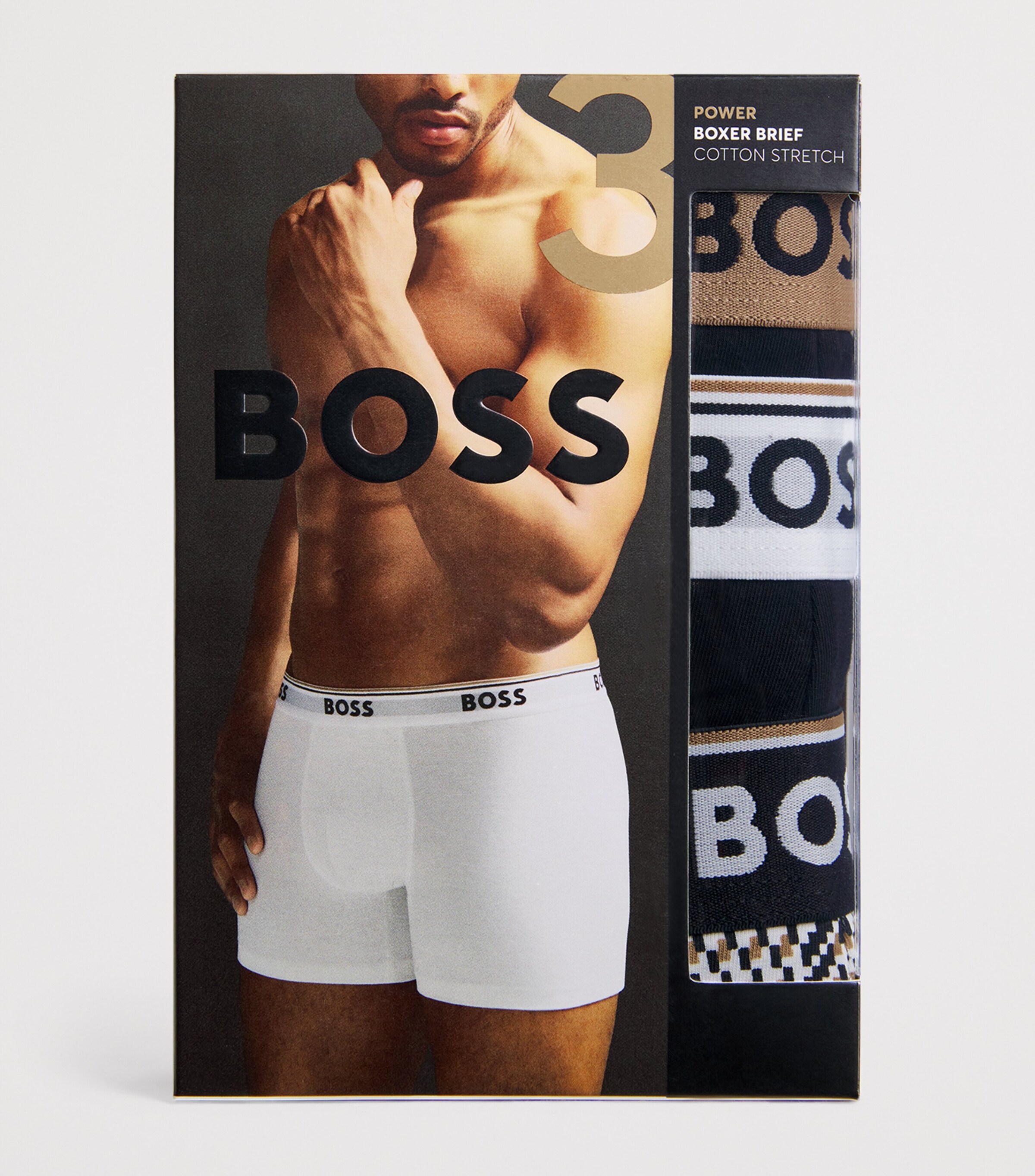 BOSS BLACK 3-Pack Boxer Open Miscellaneous | Man