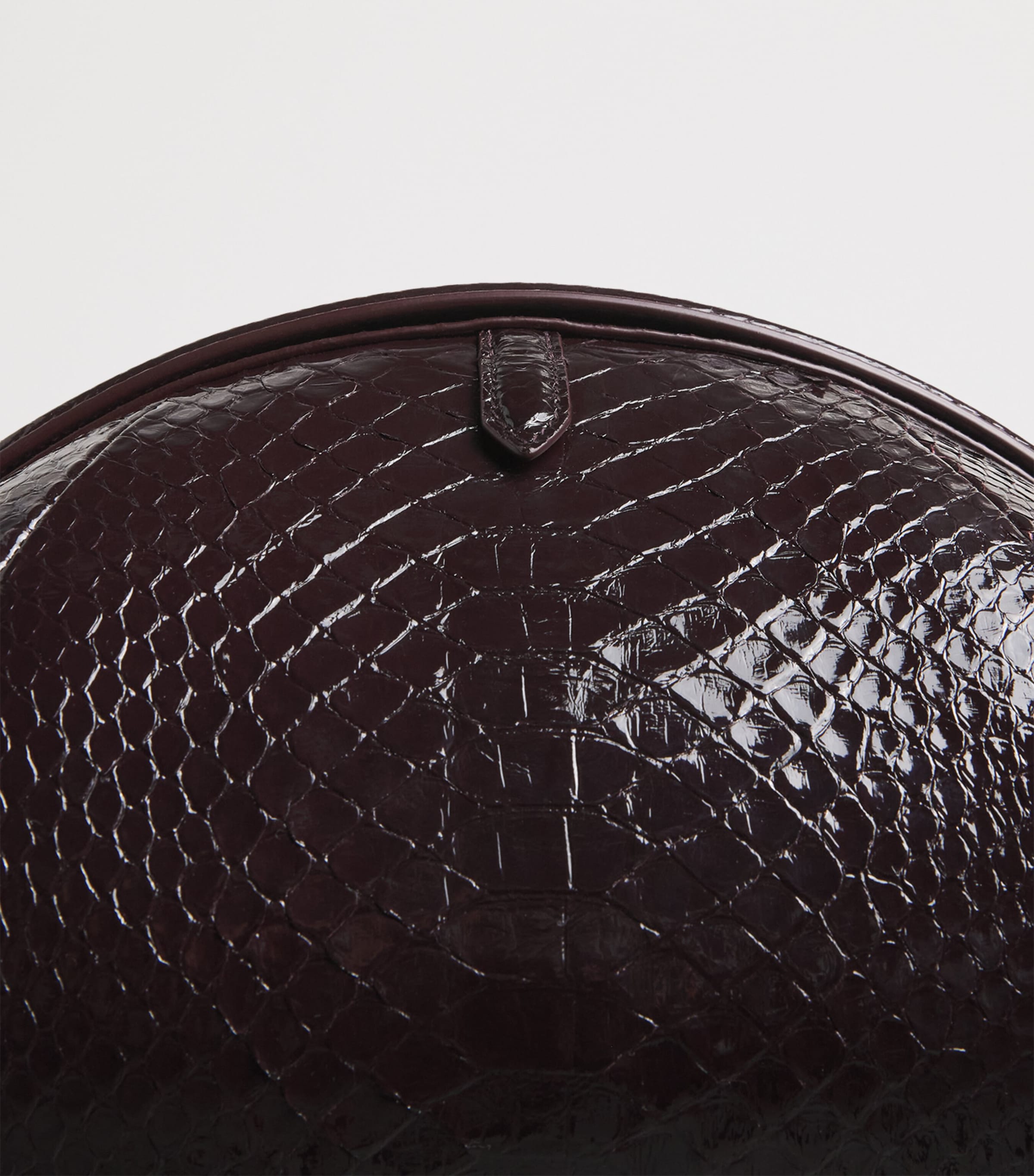 Alaïa Snakeskin Purse Clutch Bag Bordeaux Image 6