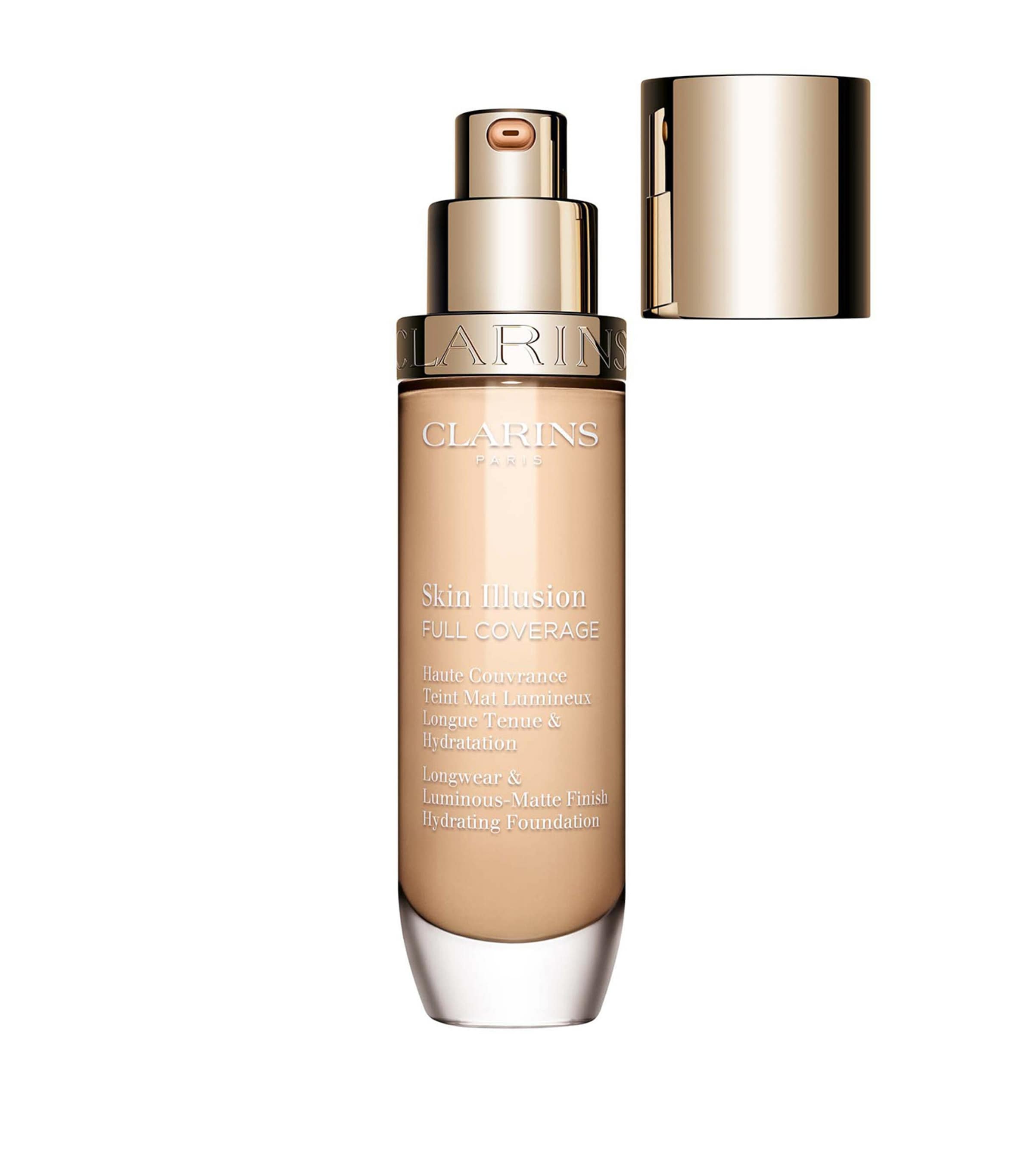 Clarins Skin Illusion Full Coverage Foundation | Make-up | Face | Foundations | Designers | Clarins Clarins Skin Illusion Full Coverage Foundation | Make-up | Face | Foundations | Designers | Clarins