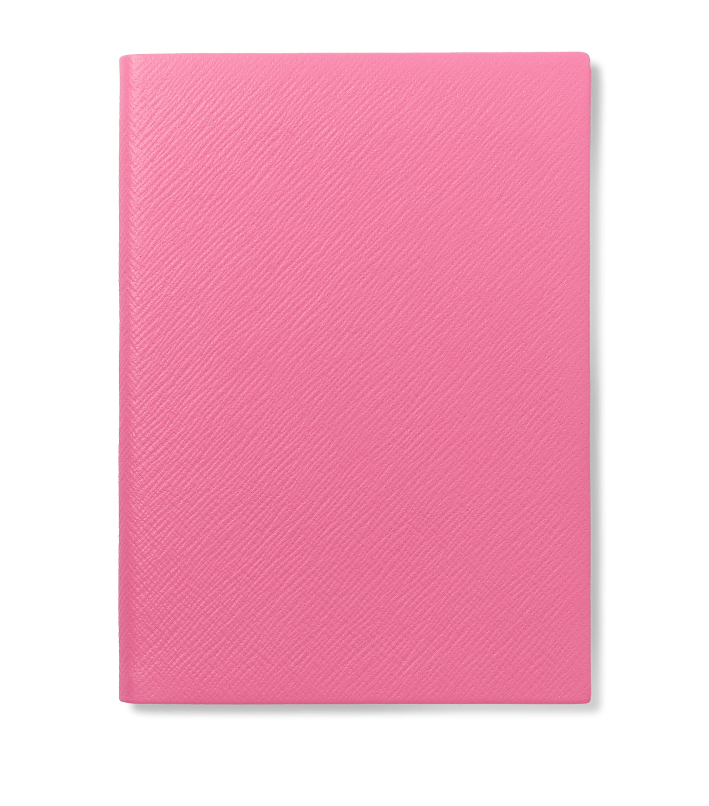 Smythson Leather Soho Notebook Flamingo Image 1