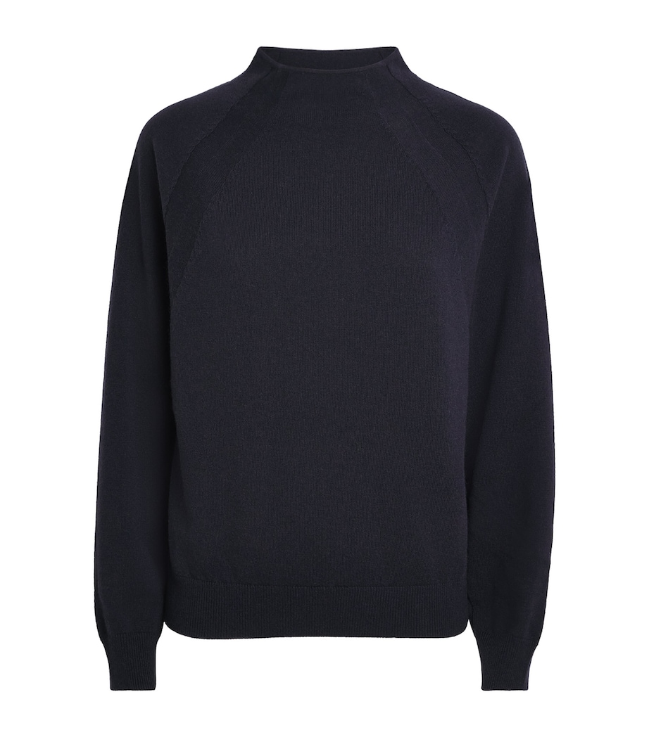 Wool-Cashmere Sweater NAVY Image 1